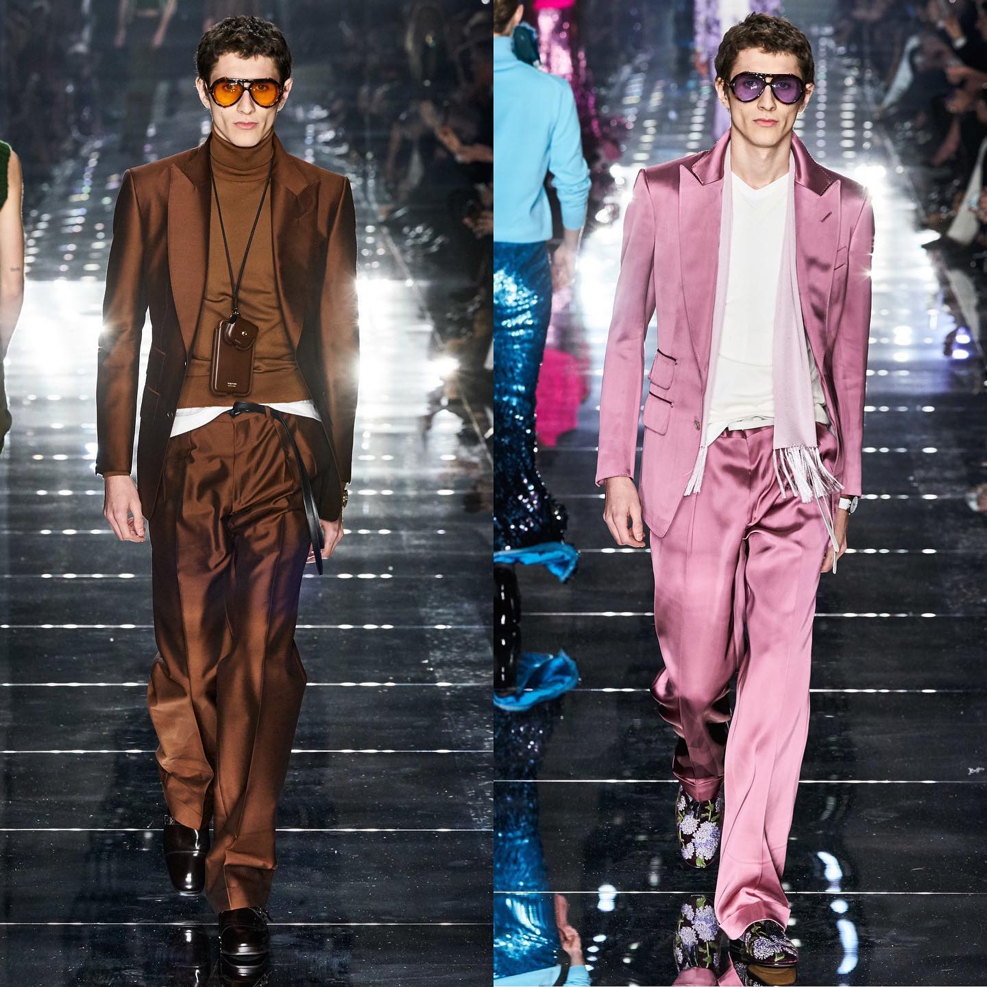 Henry (@henrykitcher) for Tom Ford AW20. Hair by Duffy, makeup by Diane Kendal and casting by Adam Hindle.
