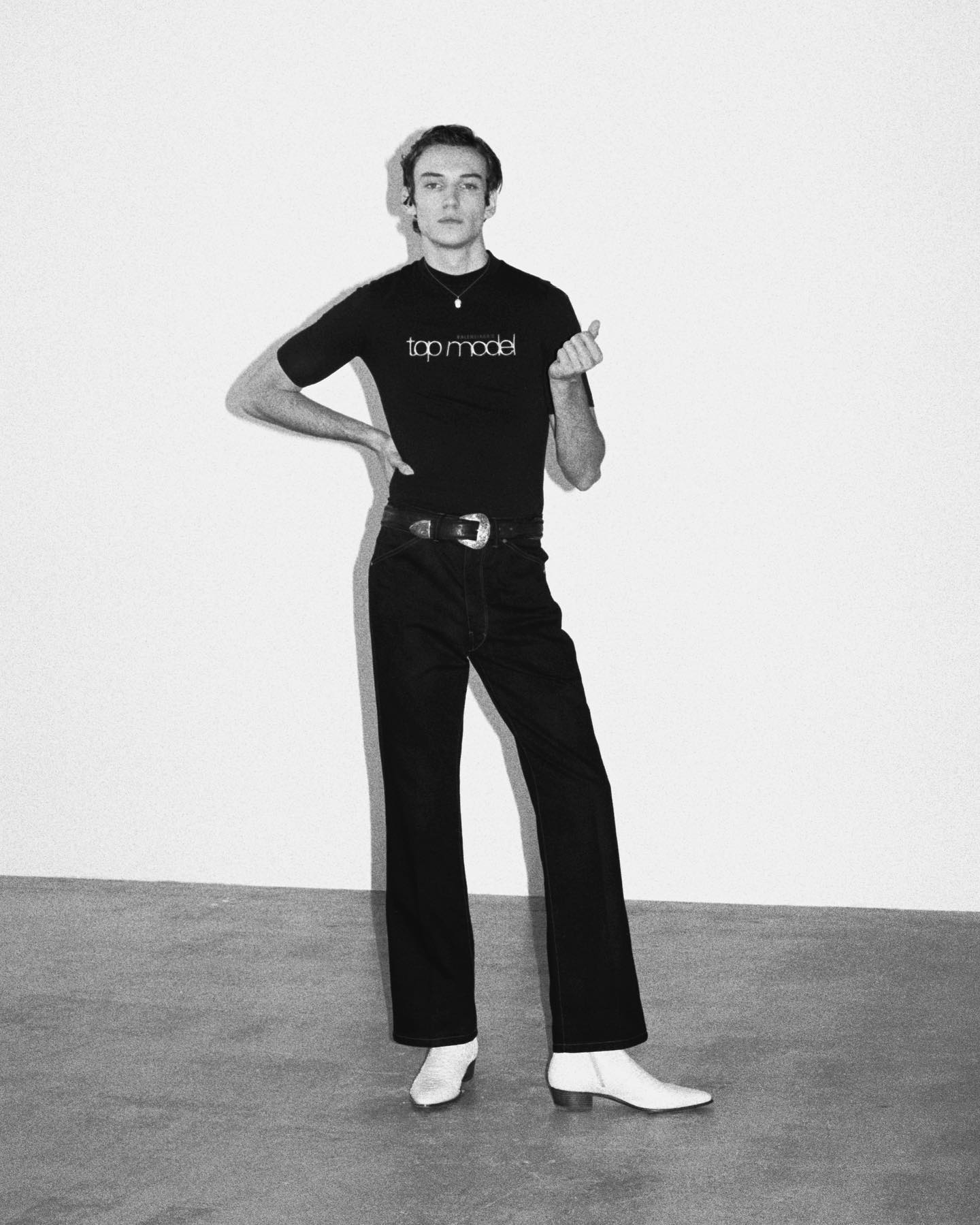 Jakob Z (@objakob) for Replica Man Magazine. Photography by Mel Bles, styling by Victoria Sekrier, hair by Virginie Moreira, makeup by Mattie White and casting by Holly Cullen.