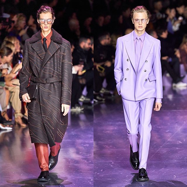 Leon D (@leondame) and Jonas G (@jonasgloeer) for Boss AW20. Styling by Ellie Grace Cumming, hair by Duffy, makeup by Diane Kendal and casting by Piergiorgio Del Moro for DMCASTING.