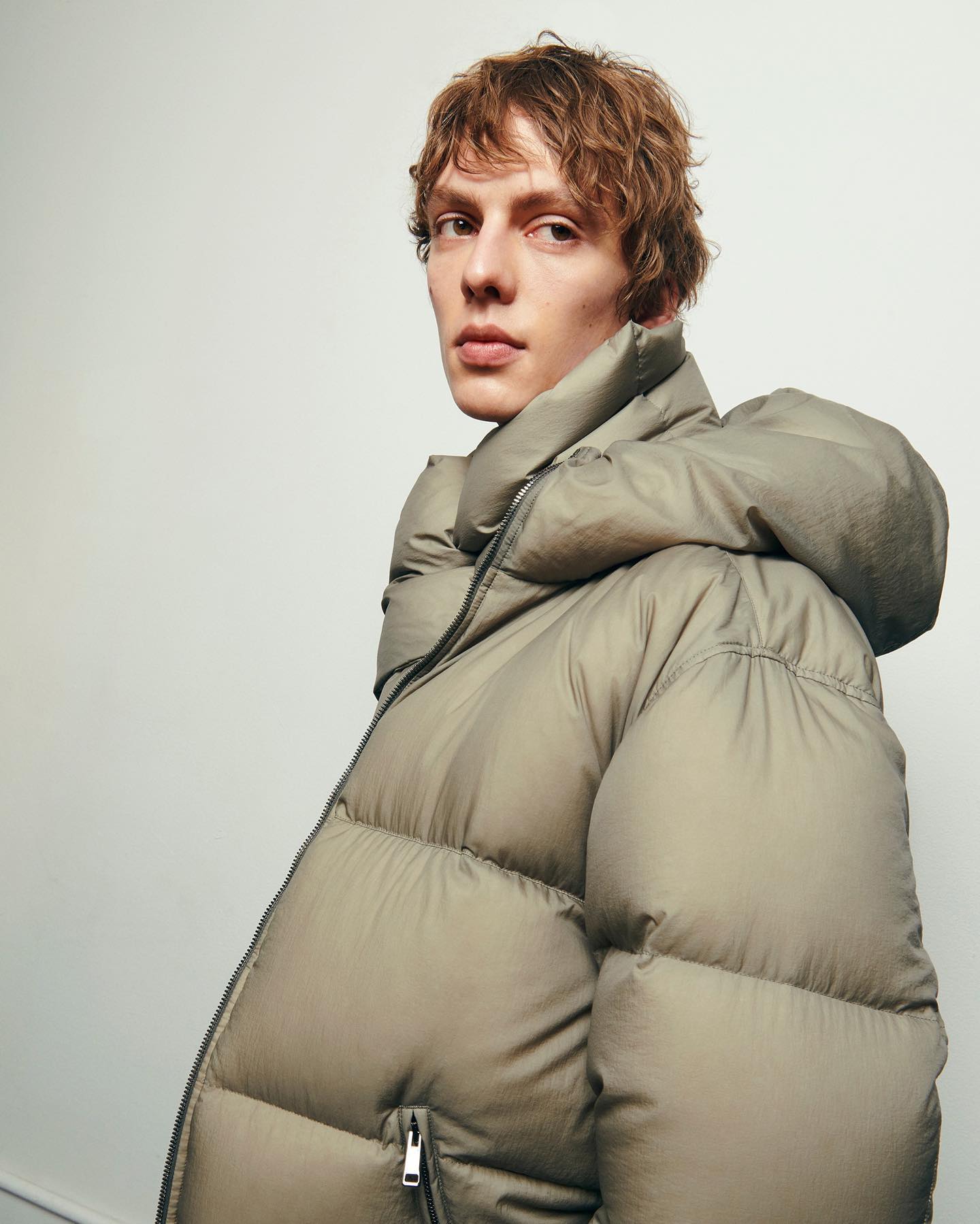 Leon D (@leondame) for Theory AW20. Styling by Ludivine Poiblanc, hair by Tomo Jidai, makeup by Kanako Takase and casting by Adam Hindle.
