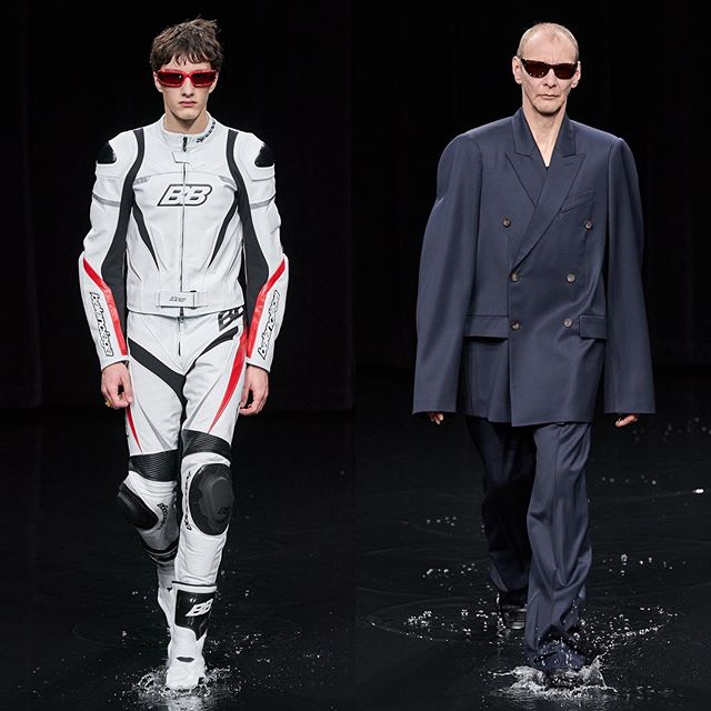 Jeremy (@chtrt_) and Andrey B for Balenciaga AW20. Hair by Holli Smith and Gary Gill and makeup by Inge Grognard. Thank you @demnagvasalia and @mrt4000.