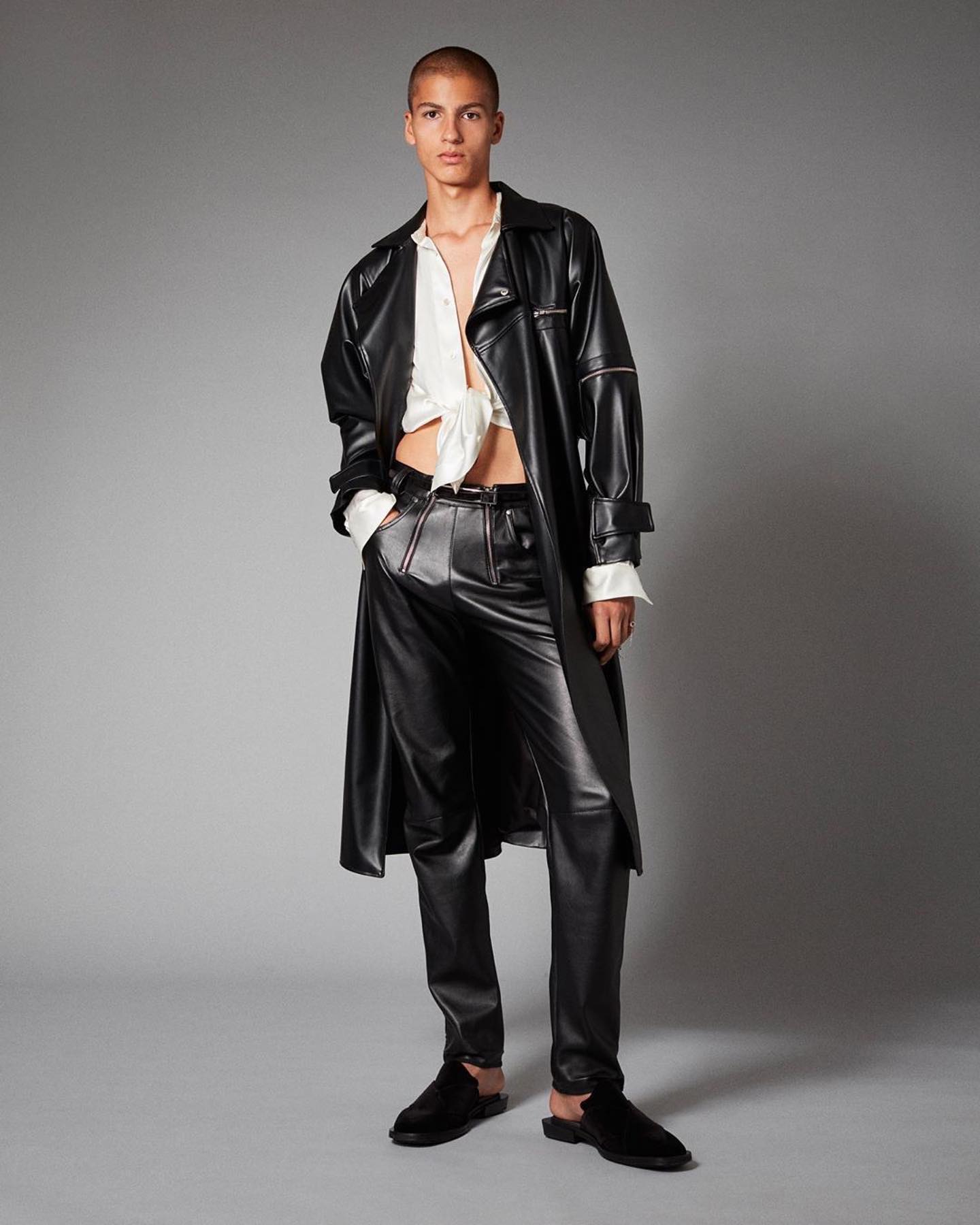 Lucien (@lucien.naim) for GmbH SS21. Photography by Benjamin Huseby, styling by Serhat Isik, hair by Dushan Petrovich, makeup by Feride Uslu and casting by Affa Osman.