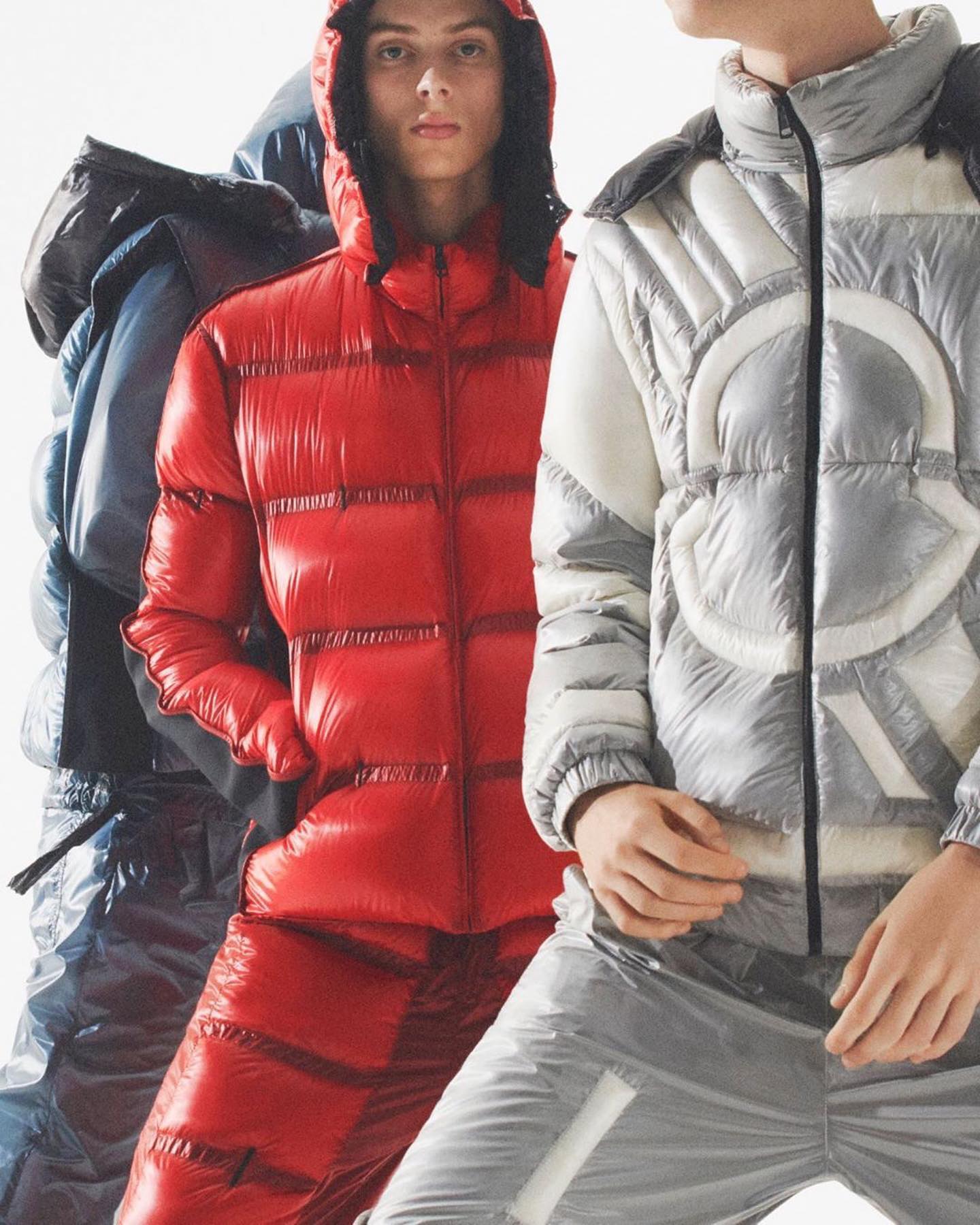 Callum (@callumheslop) for Moncler x Craig Green Autumn/Winter 2020. Photography by Johnny Dufort, styling by Robbie Spencer and hair by Gary Gill.