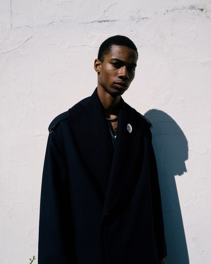 Keiron (@kcaynes) for Jil Sander Autumn/Winter 2020 documented by Hal Haines. Art direction by Heiko Keinath and casting by Henry Thomas for ARQA.