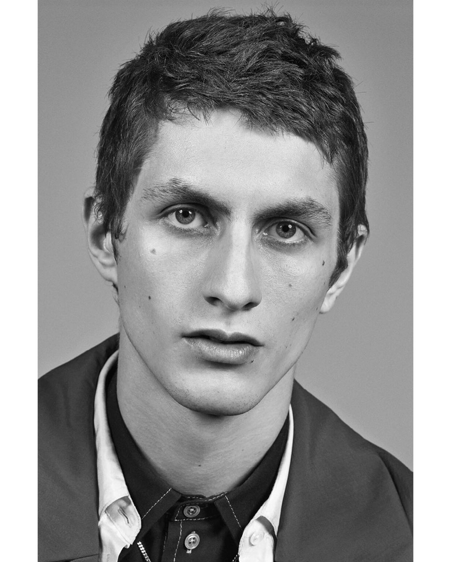 Henry (@henrykitcher) for Zara's Autumn/Winter 2020 campaign. Creative direction by Fabien Baron, photography by Craig McDean, styling by Karl Templer, hair by Eugene Souleiman, makeup by Diane Kendal and casting by Ashley Brokaw.