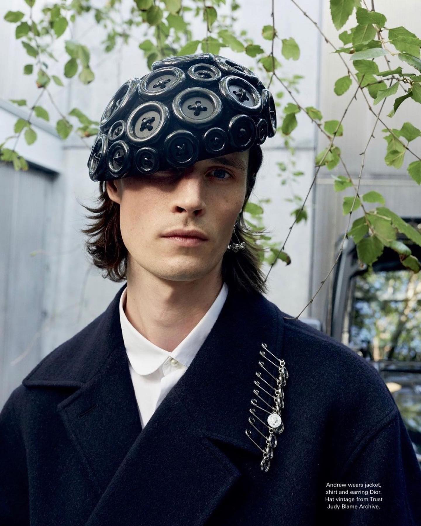 Andrew W (@andreww_bambi) for i-D Magazine. Photography by Juergen Teller, styling by Kim Jones ans casting by DMCASTING.