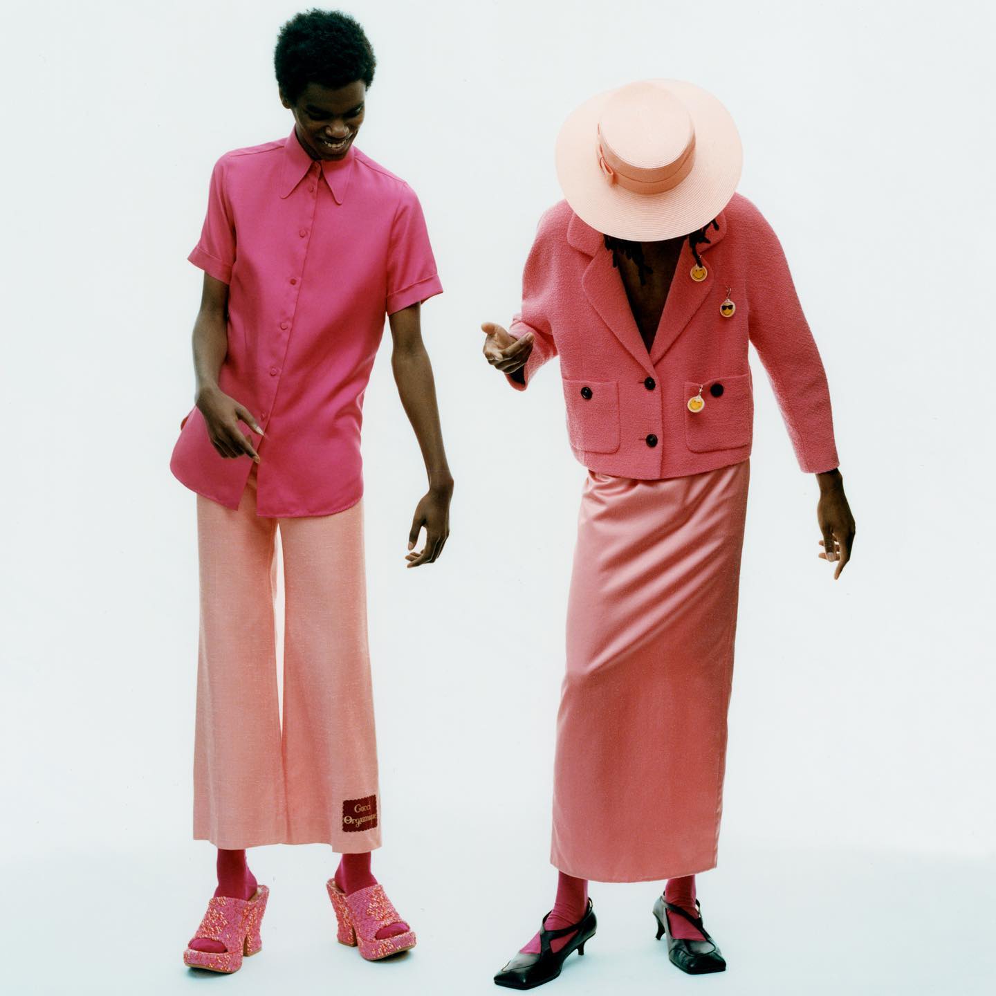 Jocelino & Warren for T Magazine. Photography by Osma Harvilahti, styling by Nell Kalonji, hair by Yann Turchi, makeup by Satoko, casting by Holly Cullen.
