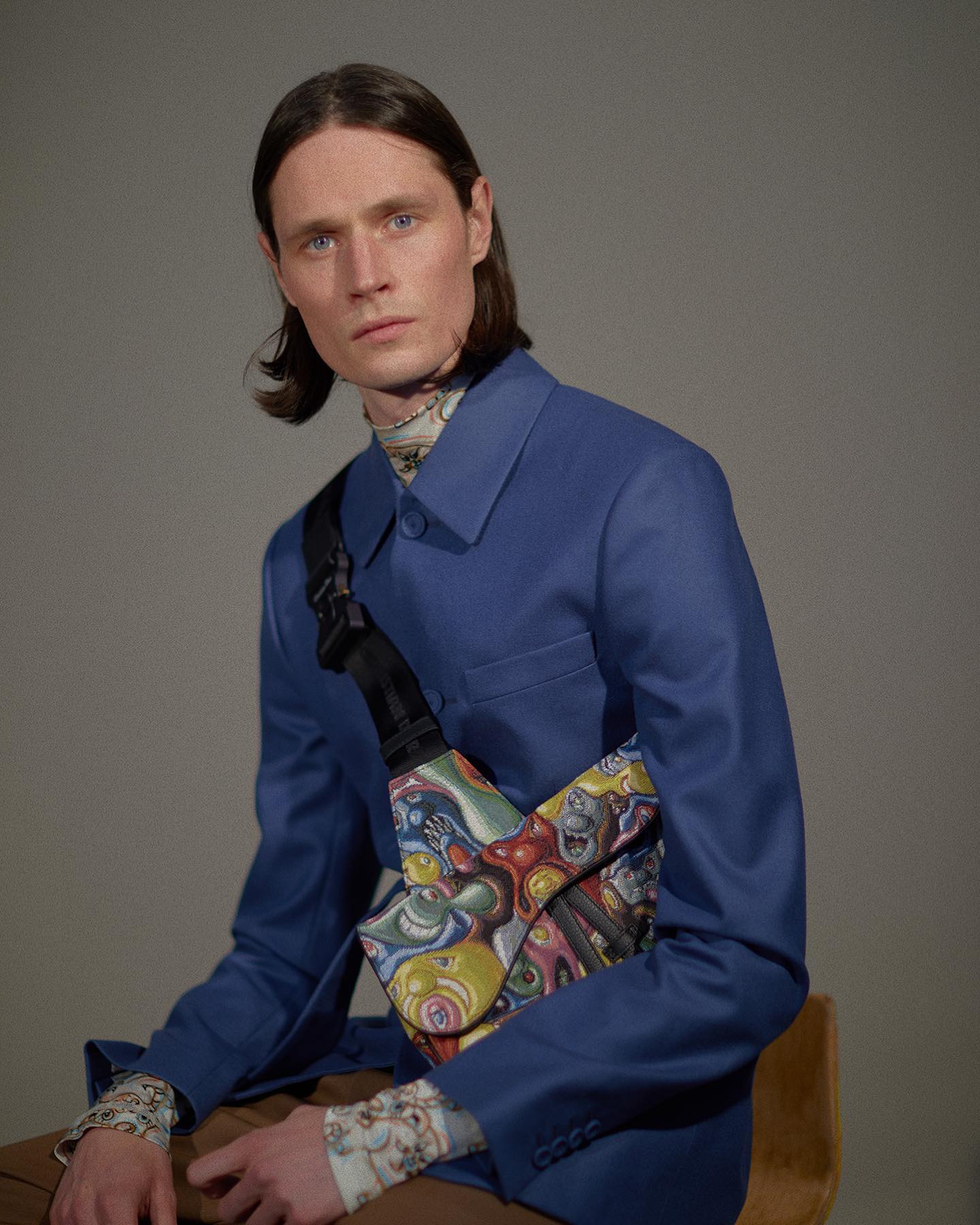 Andrew W for Arena Homme Plus. Photography by Ben Kelway, styling by Isabelle Sayer, grooming by Matt Mulhall, casting by Holly Cullan.