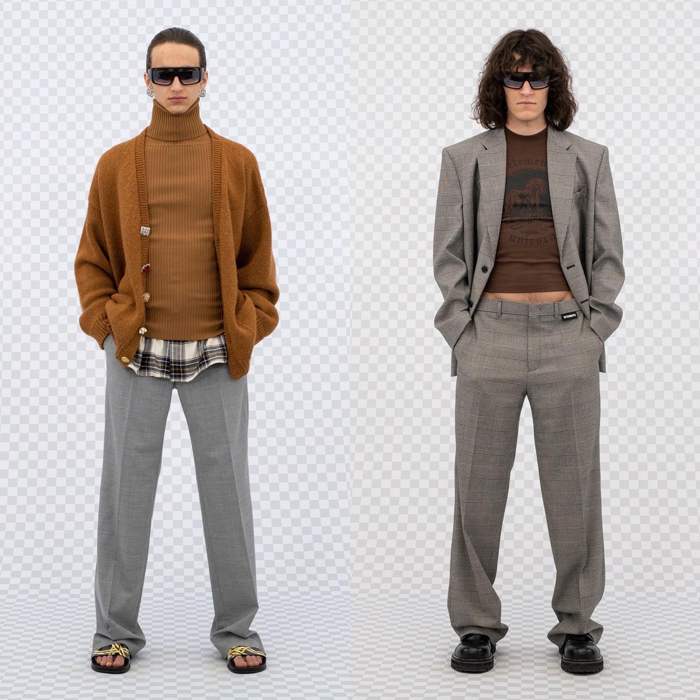 David and Ruben for Vetements Spring 2022.