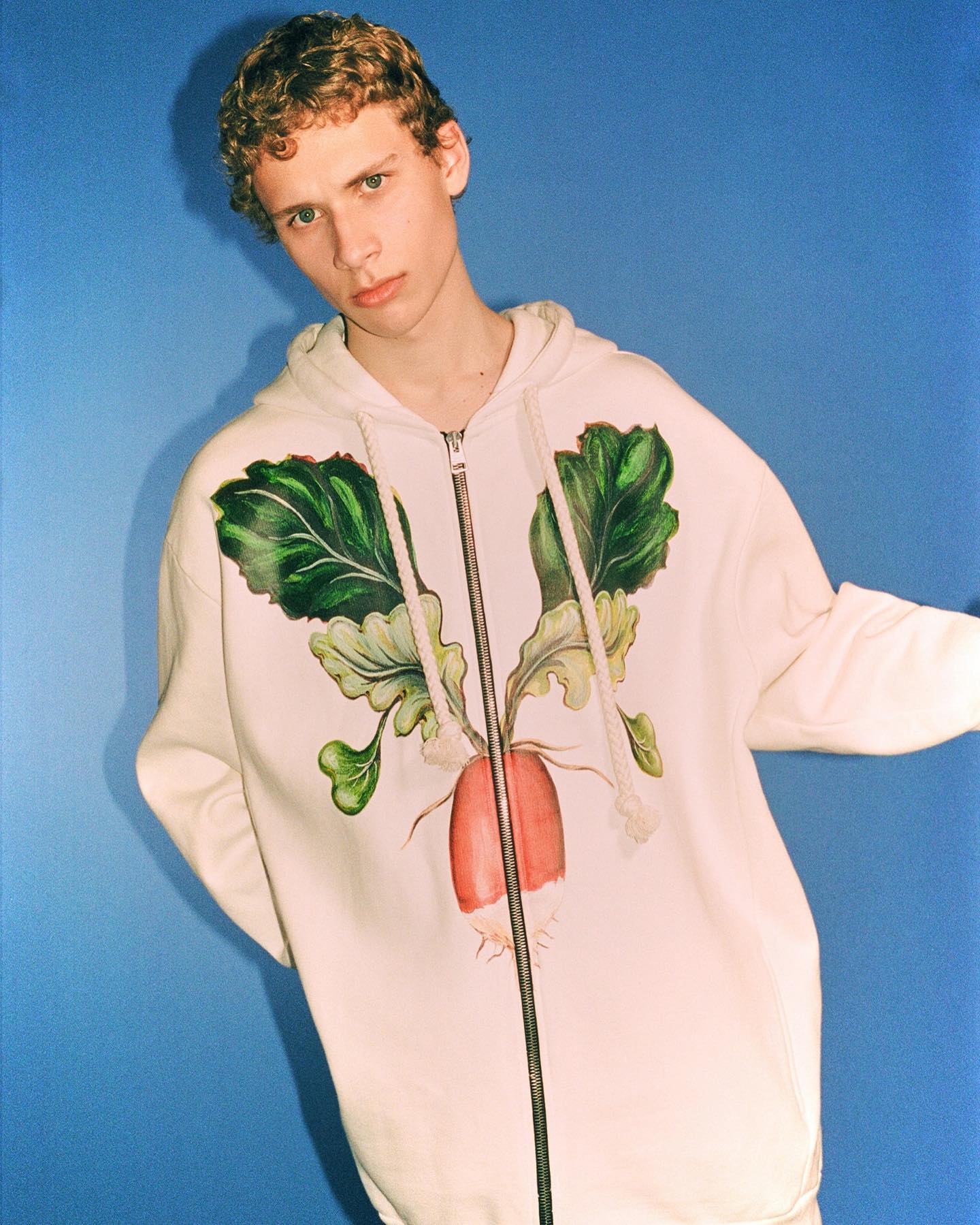 Jake (@jakeburchili ) for J.W. Anderson AW21 capsule collection. Photography by Jack Symes, hair by Ryan Mitchell, makeup by Phoebe Alana, casting by Shelley Durkan.