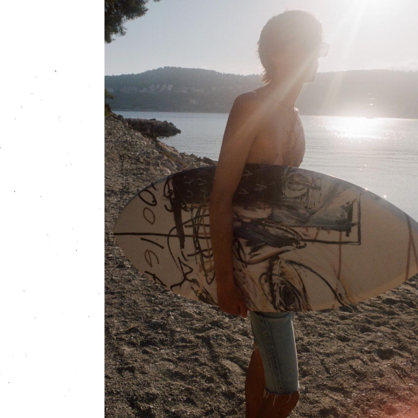 Willy (@willyjordanpardo ) for Saint Laurent Rive Droite x Jean-Michel Basquiat photographed by Henrik Purienne, styling by Veronique Didry, hair by Pawel Solis, makeup by Satoko Wanatabe, casting by DM casting.
