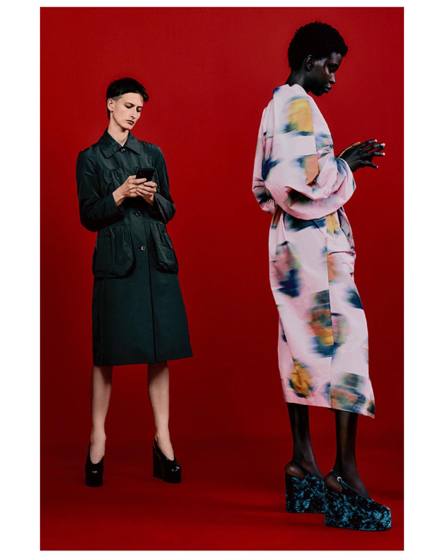 Joanna (@joanna__krawczyk ) for Dries Van Noten SS22. Photography by Rafael Pavarotti, styling by Nancy Rohde. Casting by DM Casting.