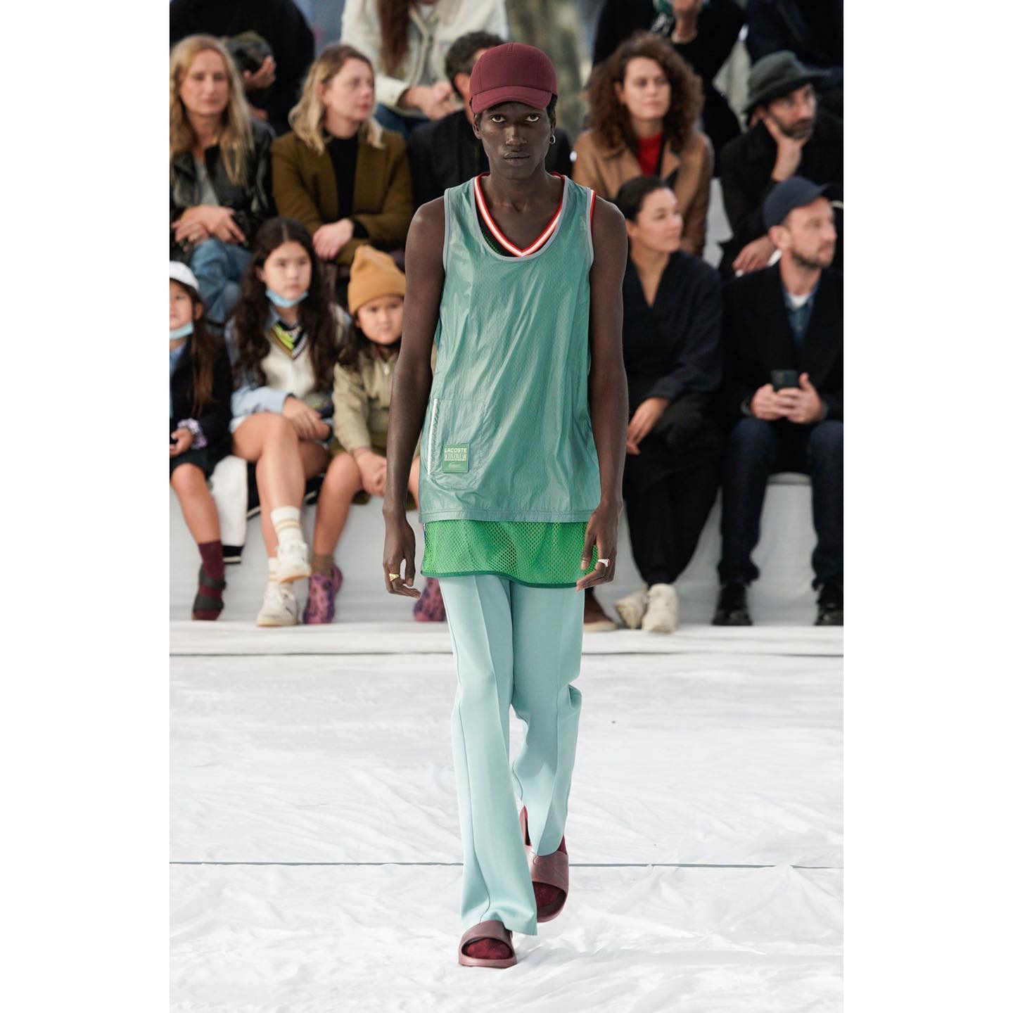 Marius (@marius.crl ) for Lacoste SS22 by Louise Trotter. Styling by Suzanne Koller, casting by DM Casting.