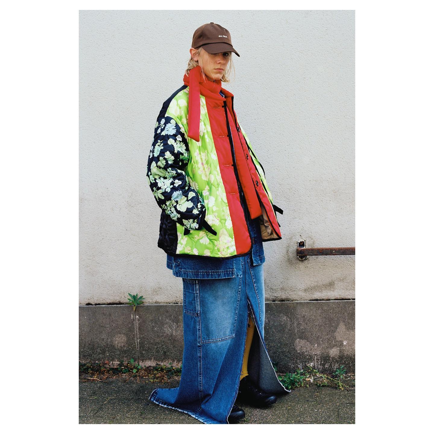 Sarah G (@sarahgrtzm ) for Meryl Rogge SS22. Photography by Sloan Lauritz and Jorre Janssen, styling by Dan Sablon, hair by Sanne Schoofs, make-up by Florence Teerlinck. Casting by DM Casting