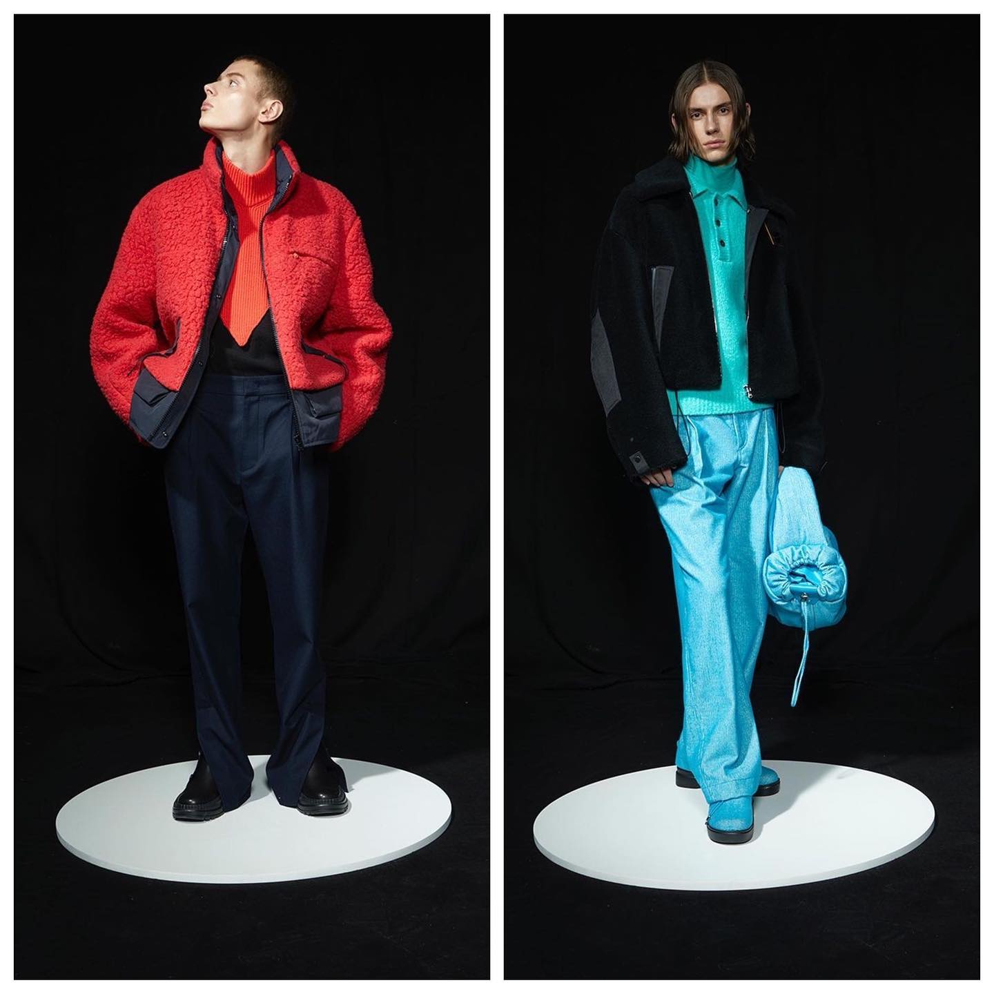 Callum (@callumheslop ) and Ati (@atioppelt ) for Solid Homme AW22. Styling by Julian Ganio, casting by DM casting.