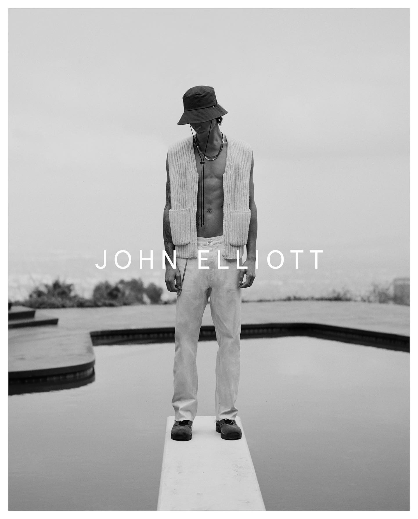 Emilio (@zero_ko0l ) for John Elliott SS22. Photography by Drew Vickers, styling by Carlos Nazario, hair by Tina Outen, make-up by Yadim Carranza, casting by Rachel Chandler.