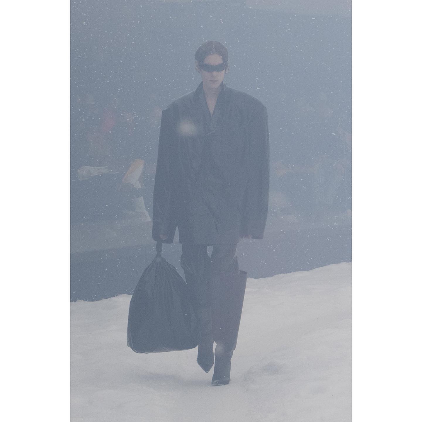 Aki (@nummelaki ) for Balenciaga Winter 22.