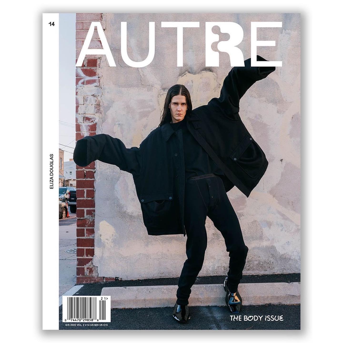 Eliza (@elizad0uglas ) on the cover of Autre Magazine wearing Balenciaga. Photography by Jack Pierson, styling by Julie Ragolia, hair by Adam Markarian, make up by Pep Gay.