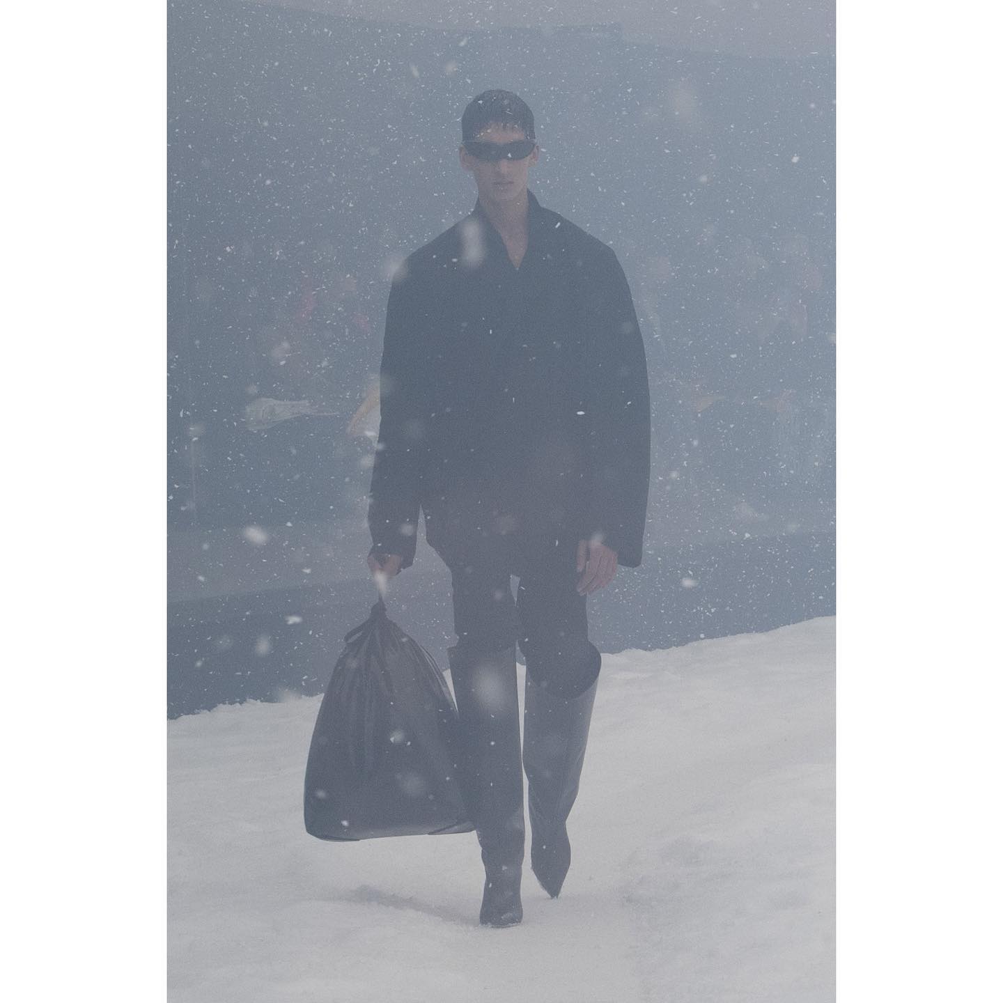 Ibraheem (@meeharbillewoh ) for Balenciaga Winter 22.