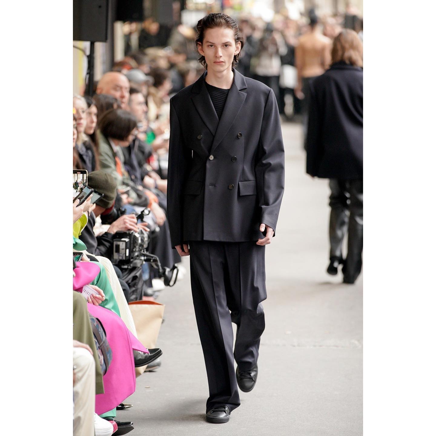 Milton (@milton_yxh ) for Gauchere FW22, styling by Sheila Single, casting by Paul Louisor.