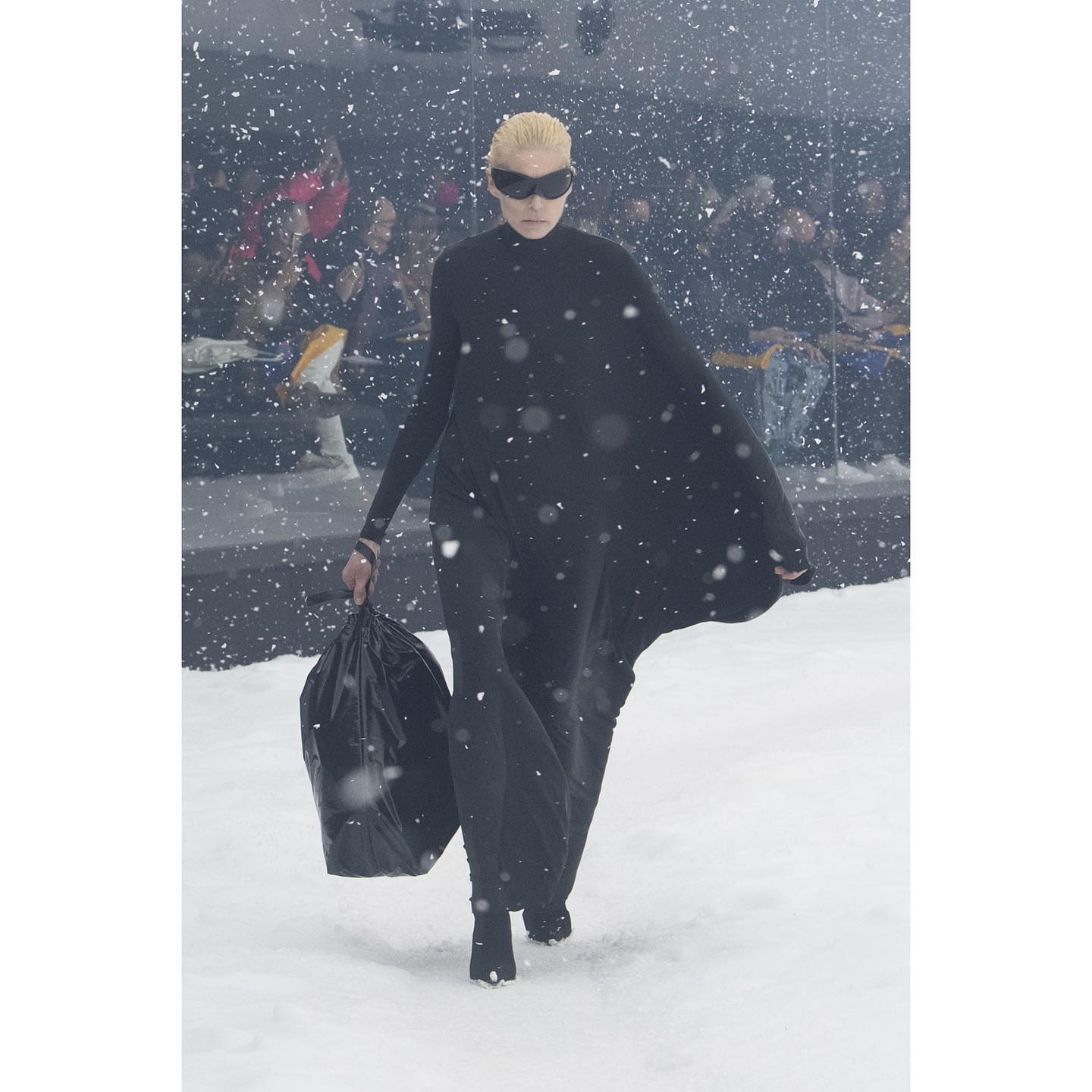 Minttu (@superminttu ) opening Balenciaga Winter 22.