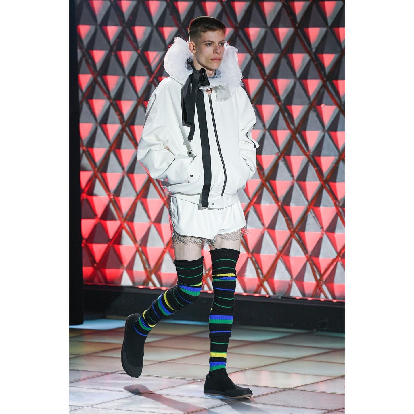 Omer (@omerbrams ) for Vivienne Westwood FW22, casting by Liz Goldson.