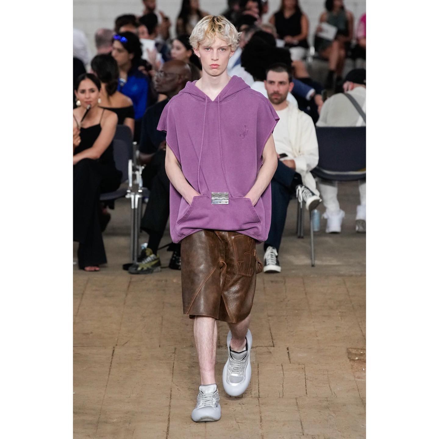 Aarich (@paahcserohcseg ) debut for JW Anderson SS23. Styling by Benjamin Bruno, hair by Anthony Turner, make up by Lynsey Alexander, casting by Shelley Durkan.