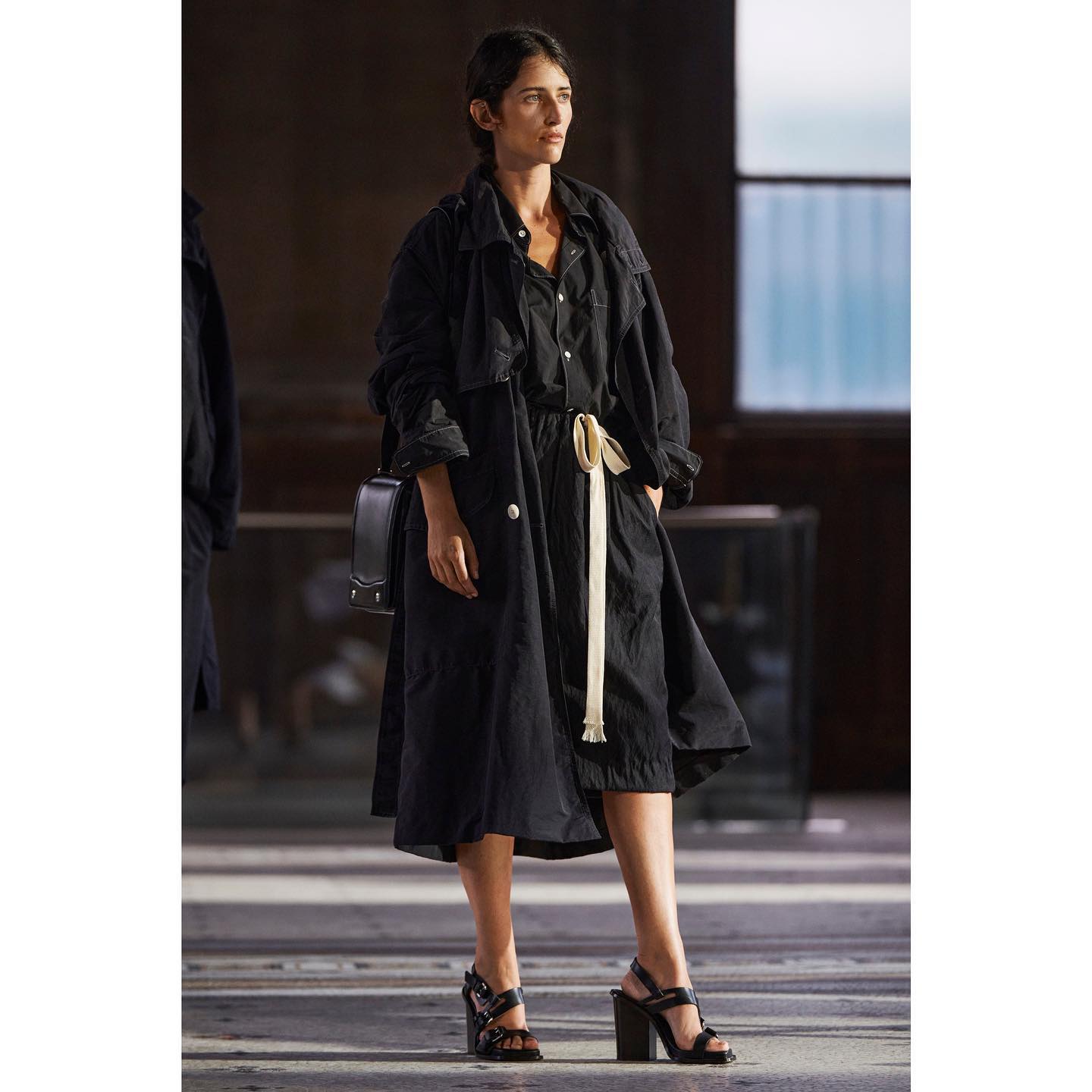 Alexandra (@_alexandragenova_ ) for Lemaire SS22. Styling by Benoit Bethume, casting by Henry Thomas.