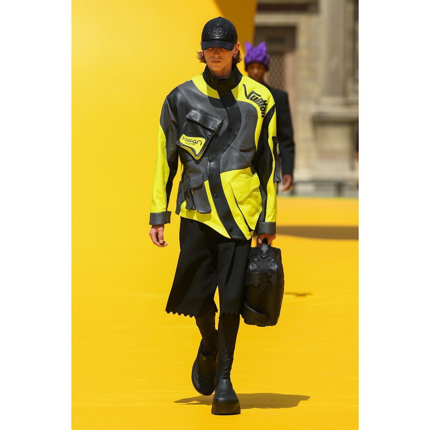 Igor V (@igor_v_w ) for Louis Vuitton SS23. Styling by Ib Kamara, casting by Samuel Ellis for DM casting.