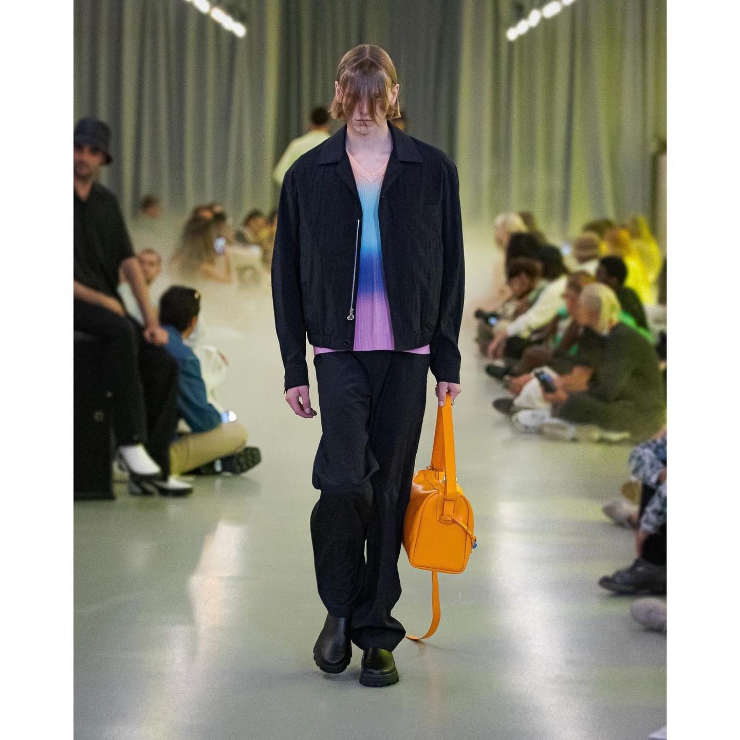 Igor V (@igor_v_w ) for Solid Homme SS23. Styling by Julian Ganio, casting by Marie Levy.