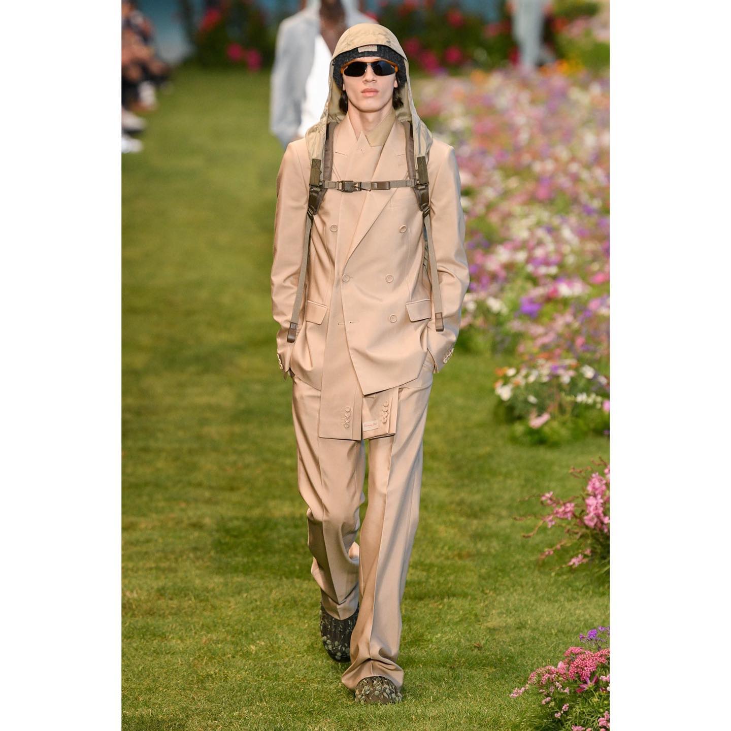 Kaplan (@kapo.h ) opening exclusive for Dior SS23. Styling by Melanie Ward, hair by Guido Palau, make up by Peter Philips, casting by Shelley Durkan.