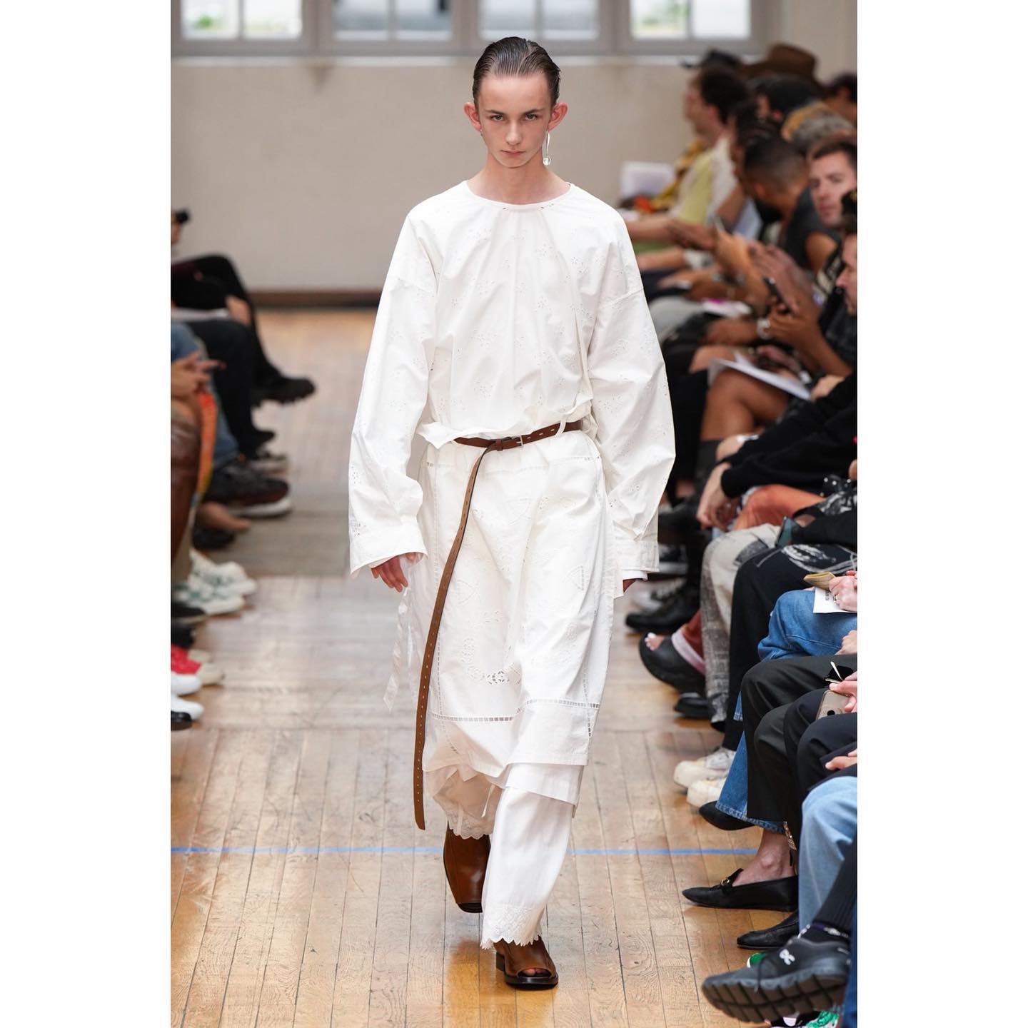 Peter (@0259peter ) opening for Hed Mayner SS23, styling by Samuel Drira, casting by Olivier Duperrin.