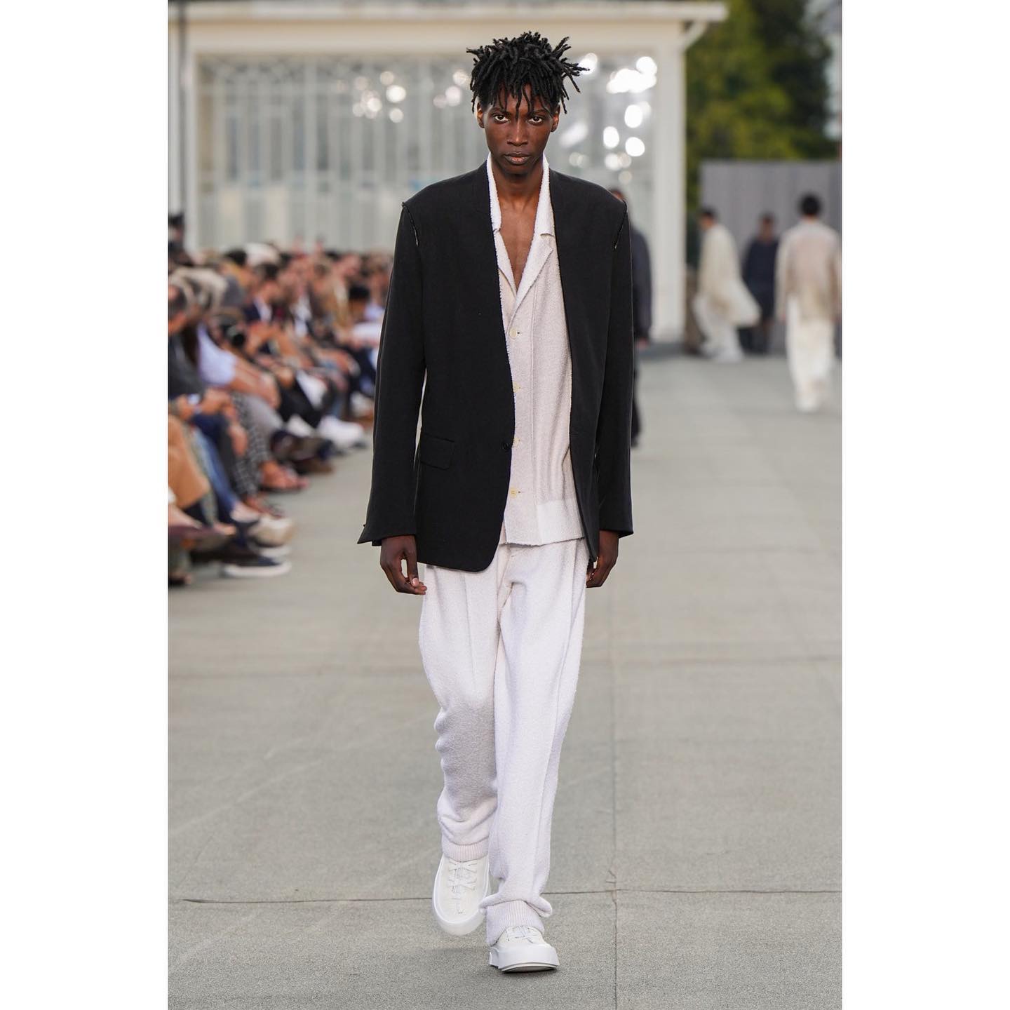 Sidy (@not.seed ) for Zegna SS23. Styling by Julie Ragolia, casting by Ben Grimes.