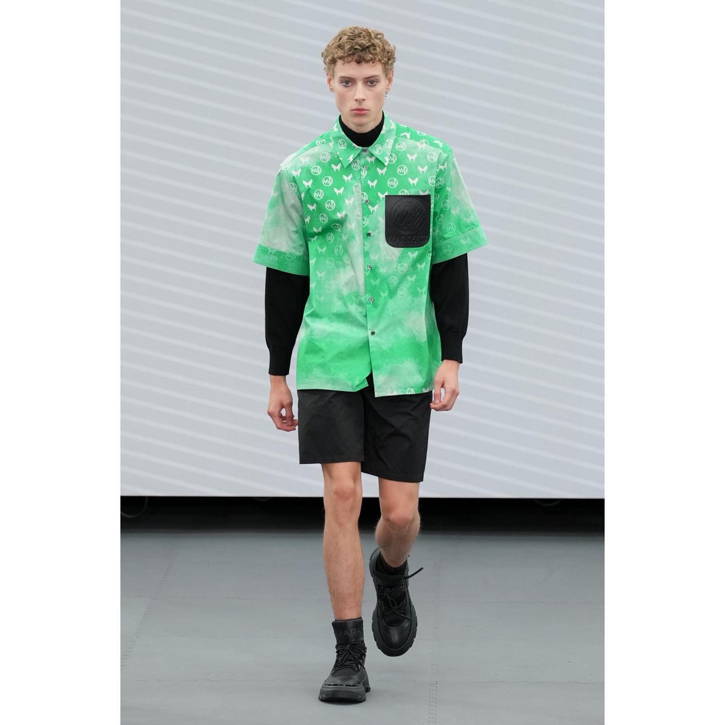 Callum (@callumheslop ) and Bruno (@bruno_krahl ) for Mark Fast SS23. Styling by Calvin Opaleye, hair by Maria Kovacs, makeup by Pablo Rodriguez, casting by Noah Shelley.