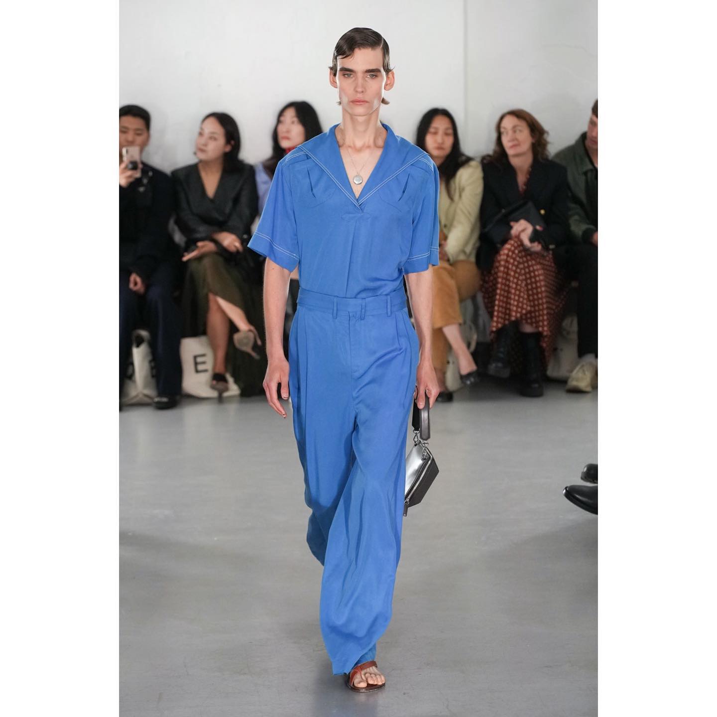 Frederic (@worldbyfred ) for Eudon Choi SS23. Styling by Julia Brenard, casting by Emilie Aström.