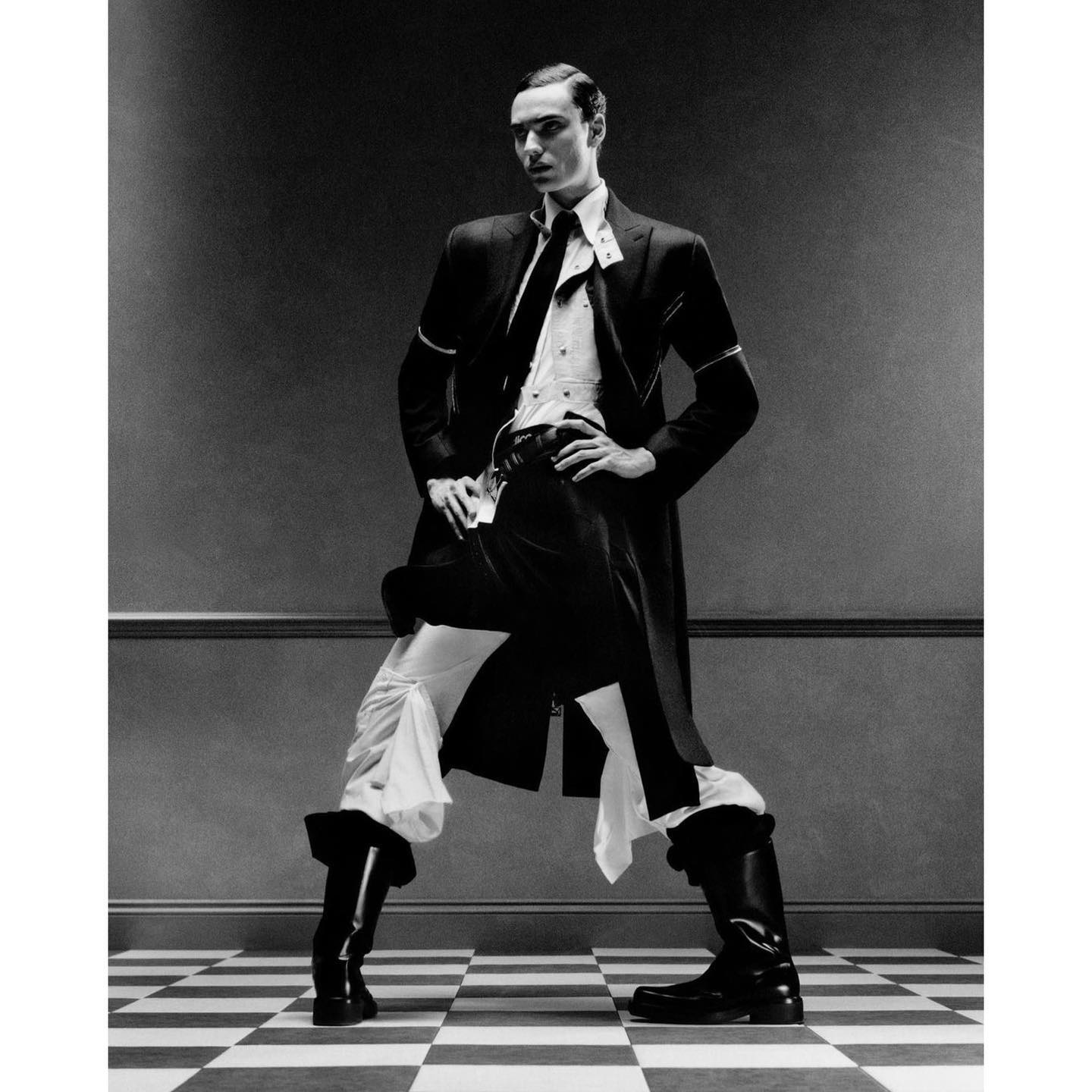 Zachary (@zacolive ) for The New York Times Style Magazine. Photography by Luis Alberto Rodriguez, styling by Robbie Spencer, hair by Shiori Takahashi, makeup by Niamh Quinn, casting by Holly Cullen.