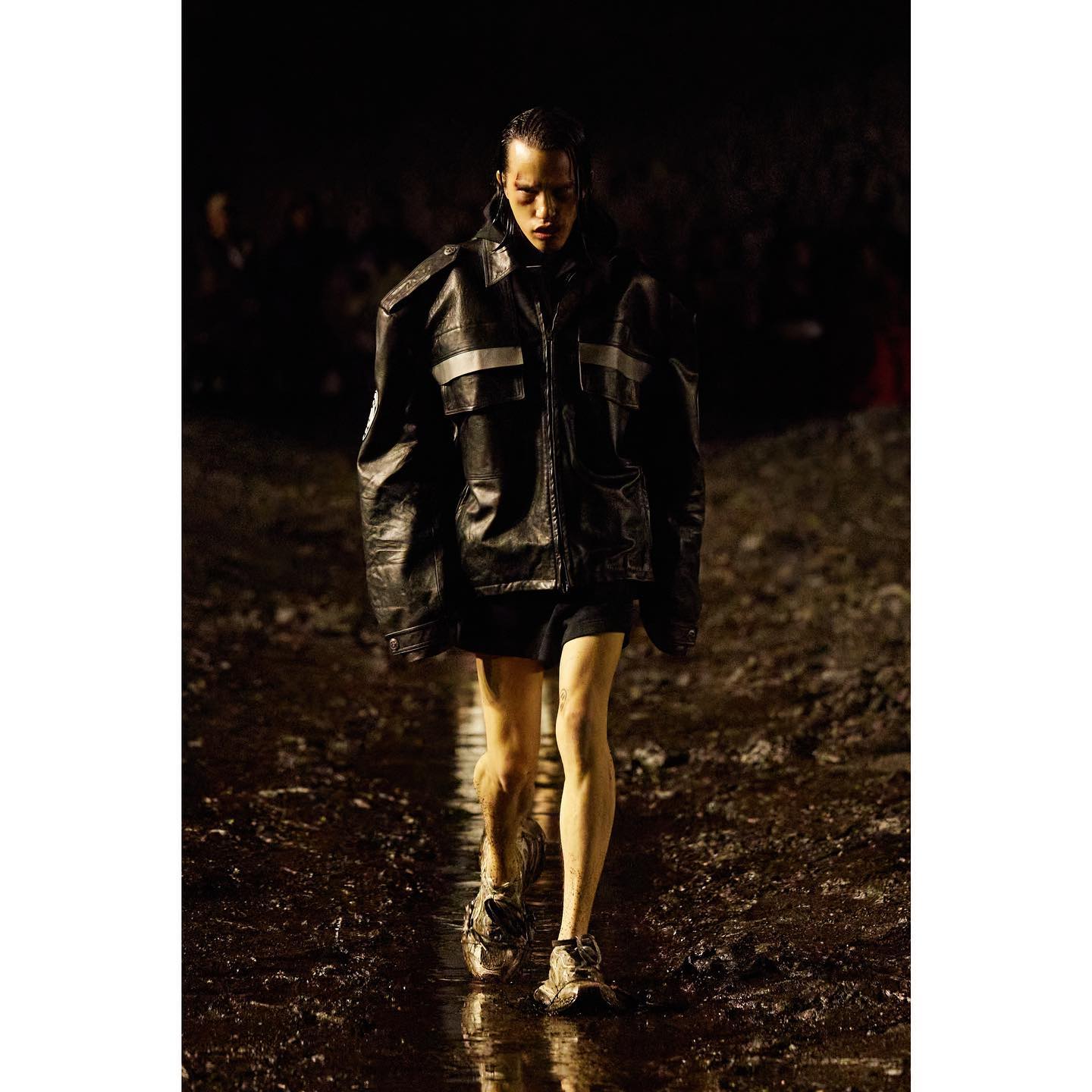 BFRND (@bfrnd ) for Balenciaga SS23. Hair by Gary Gill, make-up by Inge Grognard.