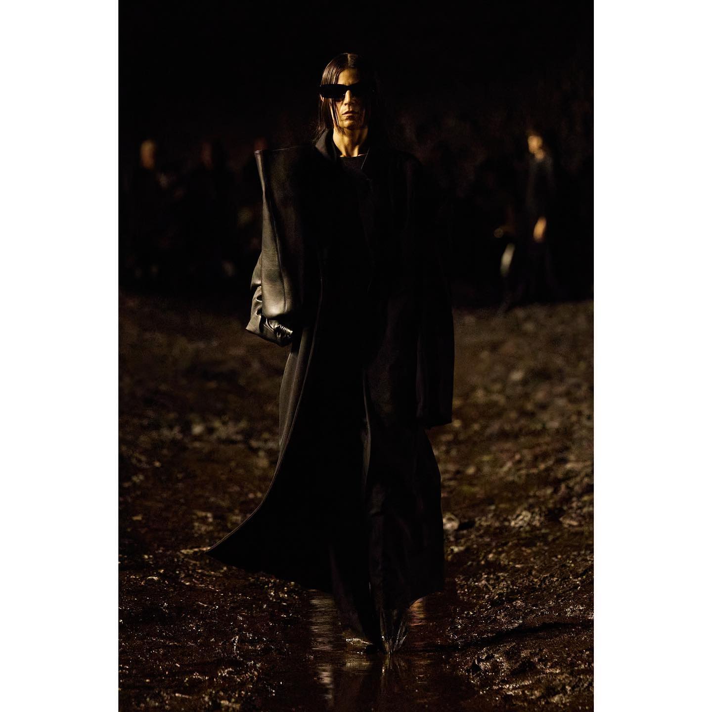 Elodie (@elodieb_july7o ) for Balenciaga SS23. Hair by Gary Gill, make-up by Inge Grognard.