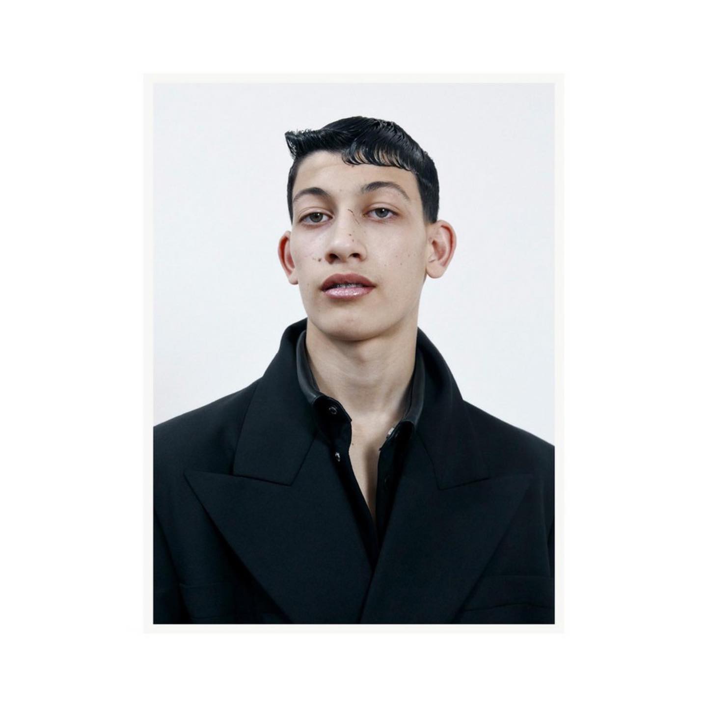 Sofiane (@so__cht ) for Re-Edition Magazine x Ambush. Photography by Kristin-Lee Moolman, styling by Sabrina Schreider, hair by Joseph Pujalte, make-up by Masaé Ito, casting by Kyra Sophie.