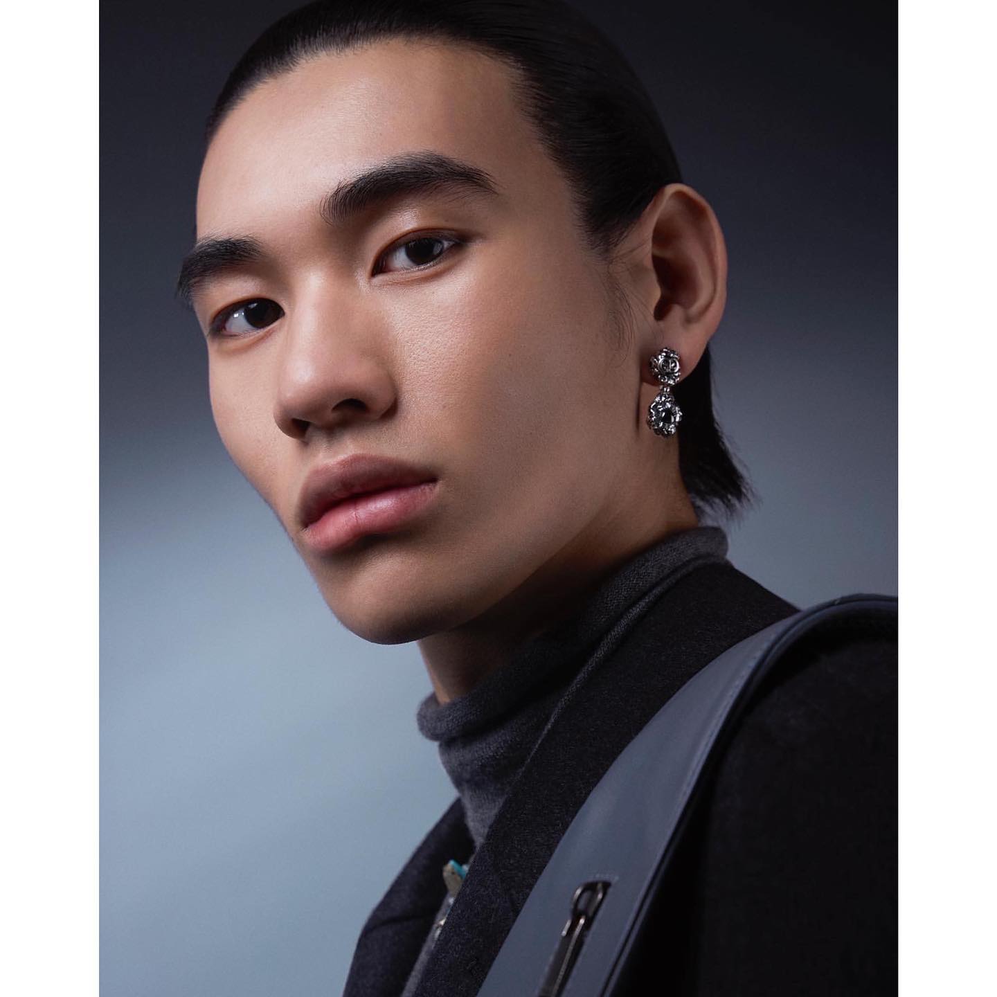 Edwin (@_edwintay ) for Dior Beauty Pre-Fall 23. Photography by Sarah Lasheen, make-up by Peter Philips.
