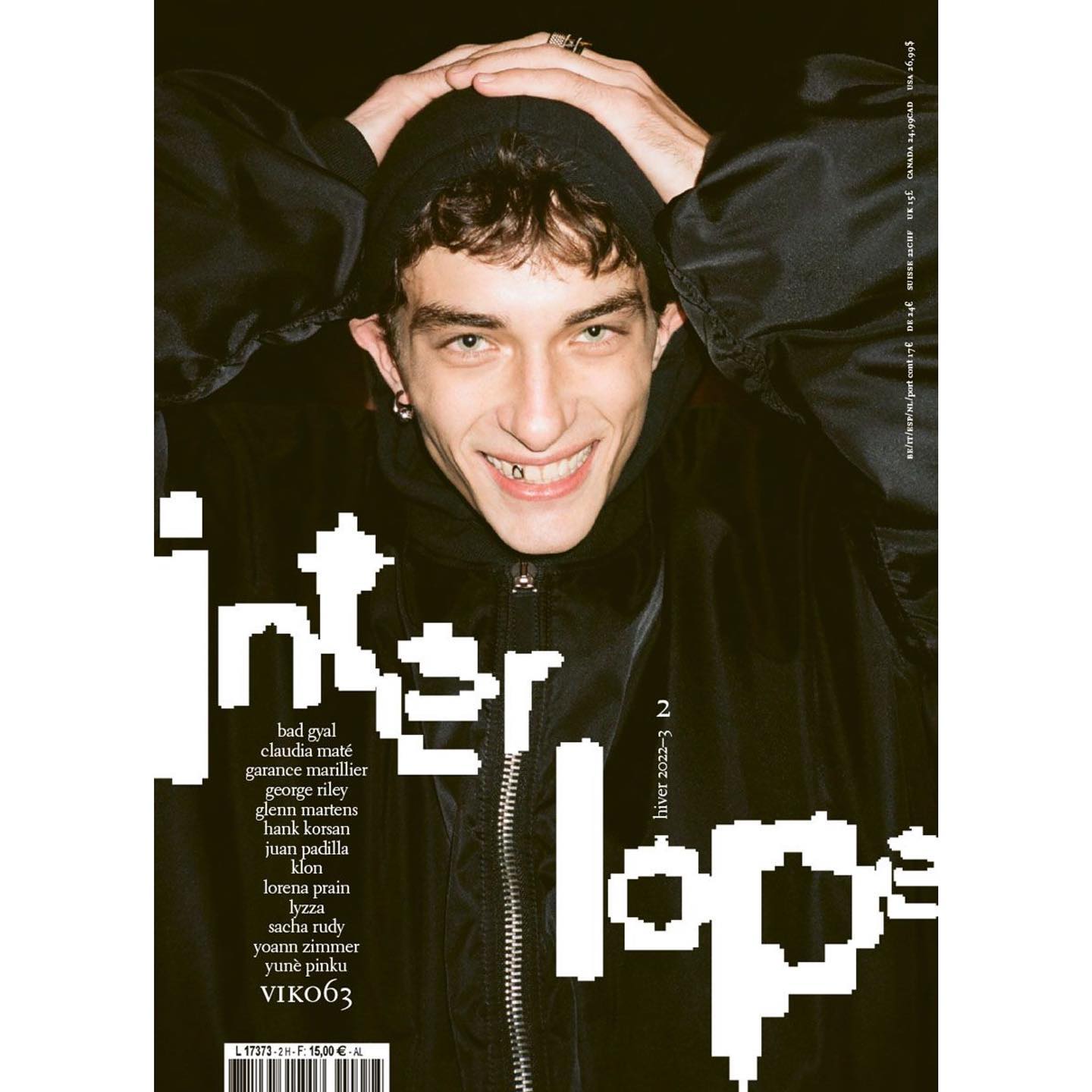 Viktor (@viko63 ) on the cover of Interlope Magazine. Photography by Pierre Ange Carlotti, styling by Myssia Ghosn.