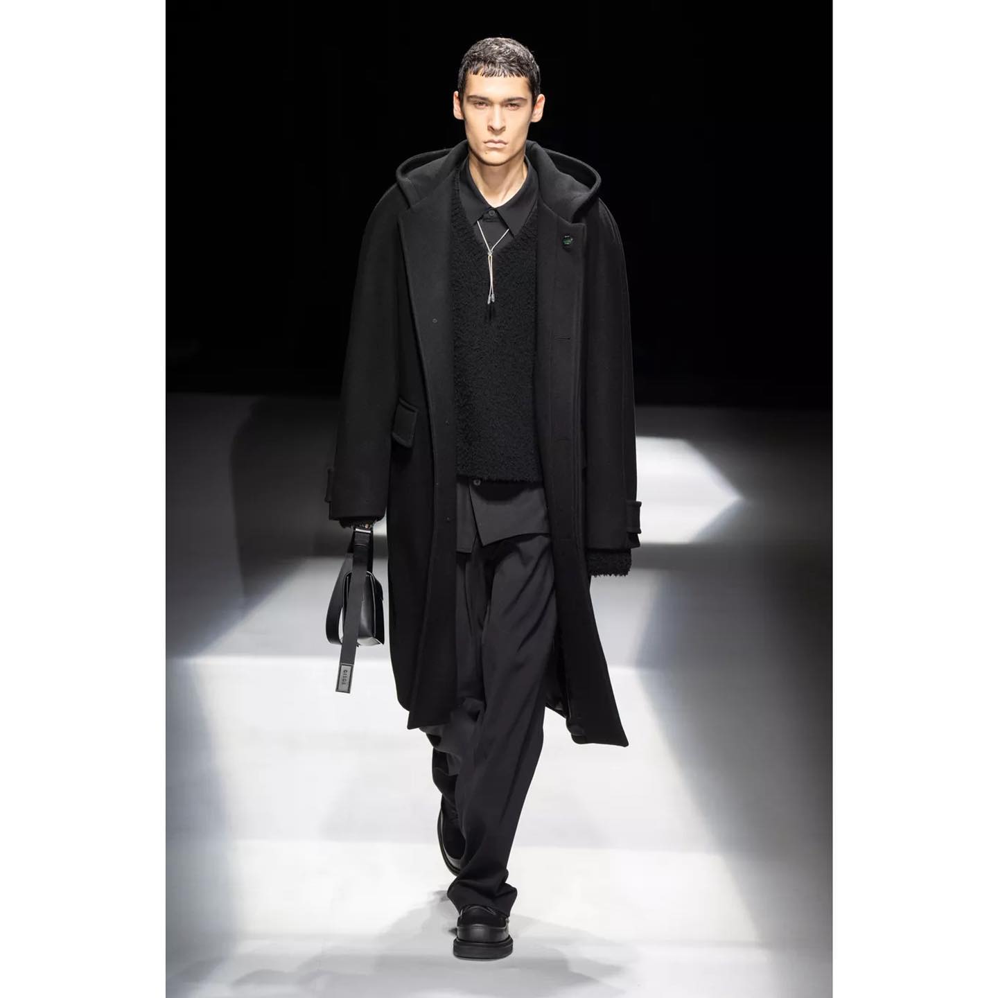 Bruno (@bruno_krahl ) for Solid Homme FW23. Styling by Julian Ganio, casting by Marie Levy.