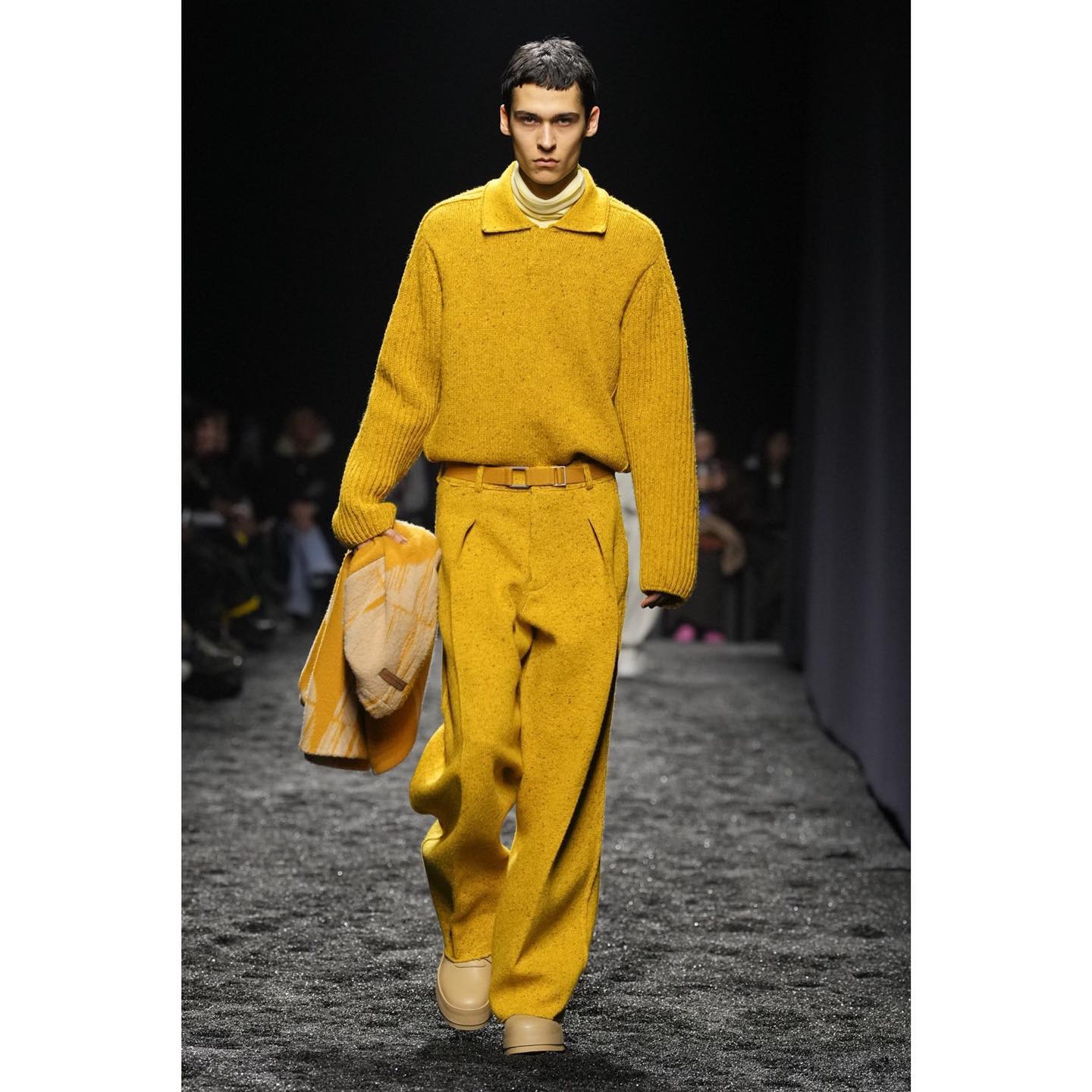 Bruno (@bruno_krahl ) for Zegna FW23. Styling by Julie Ragolia, casting by Ben Grimes.
