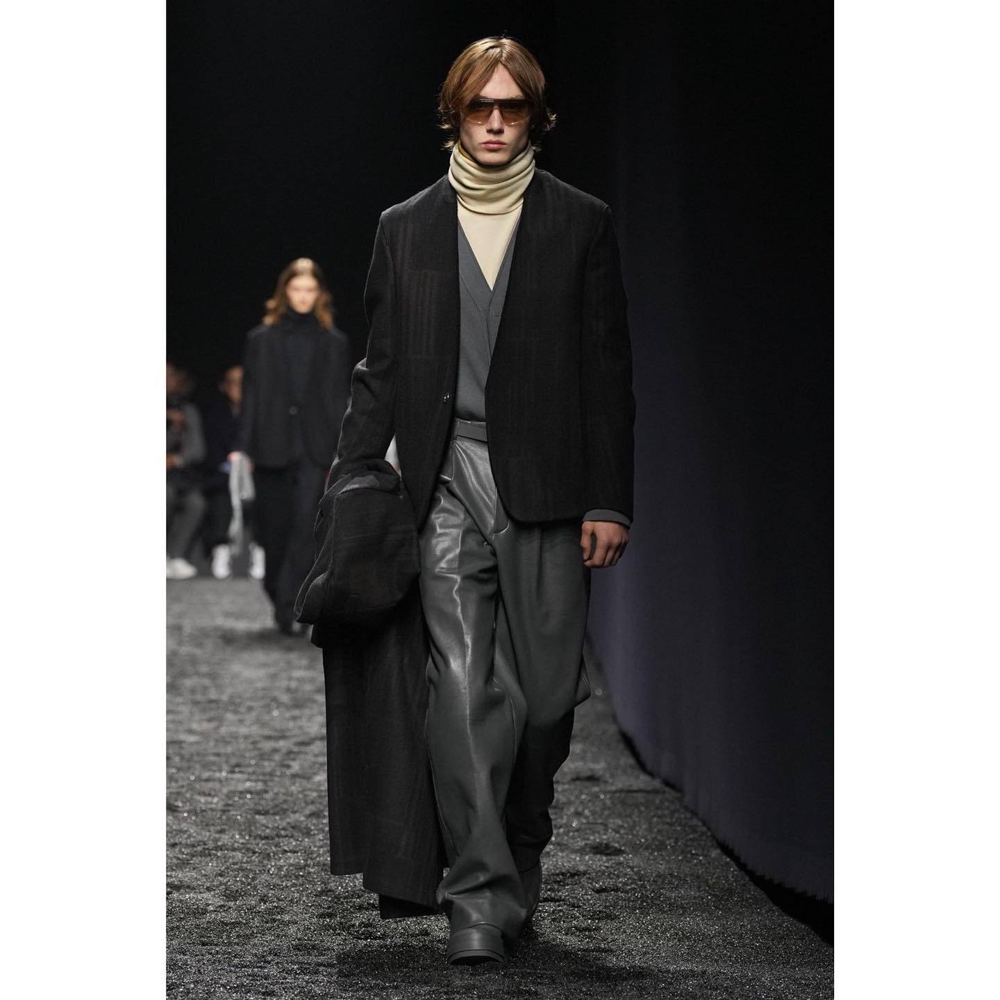 Lewin (@lewin104k ) for Zegna FW23. Styling by Julie Ragolia, casting by Ben Grimes.