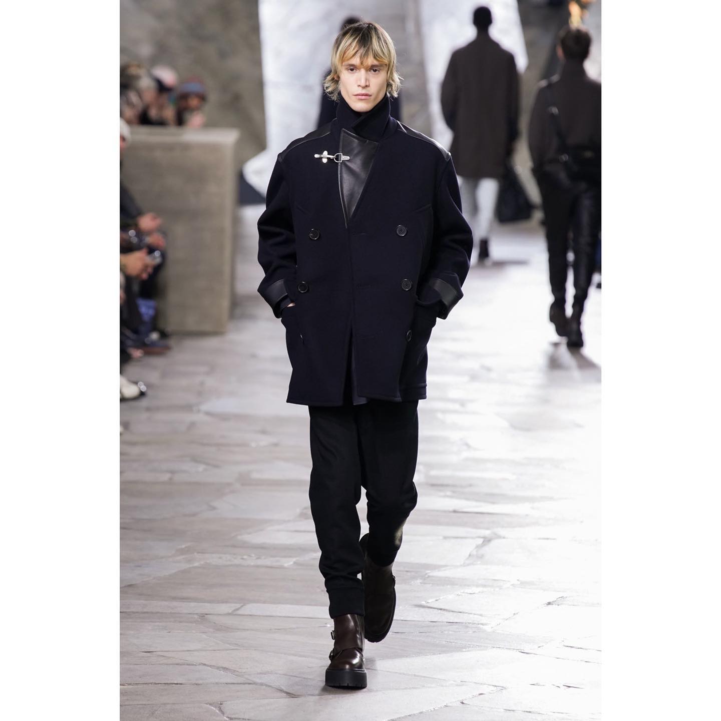 Mattis (@mattiswuyts ) for Hermes FW23. Styling by Beat Bolliger, casting by Sophie Bruynoghe.