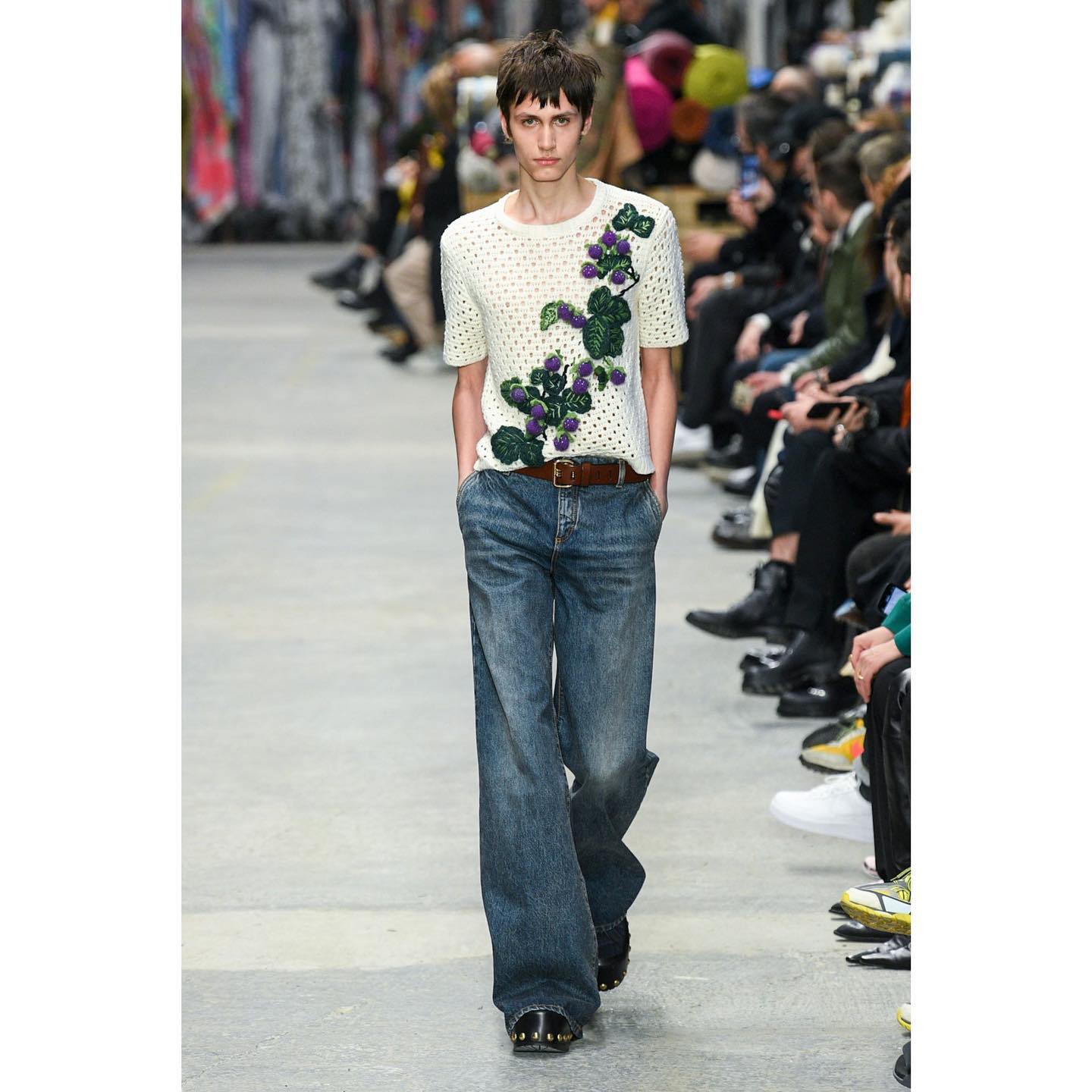 Olavi (@olavi.saarinen ) for Etro FW23. Styling by Vincent Pons, casting by Piotr Chamier.