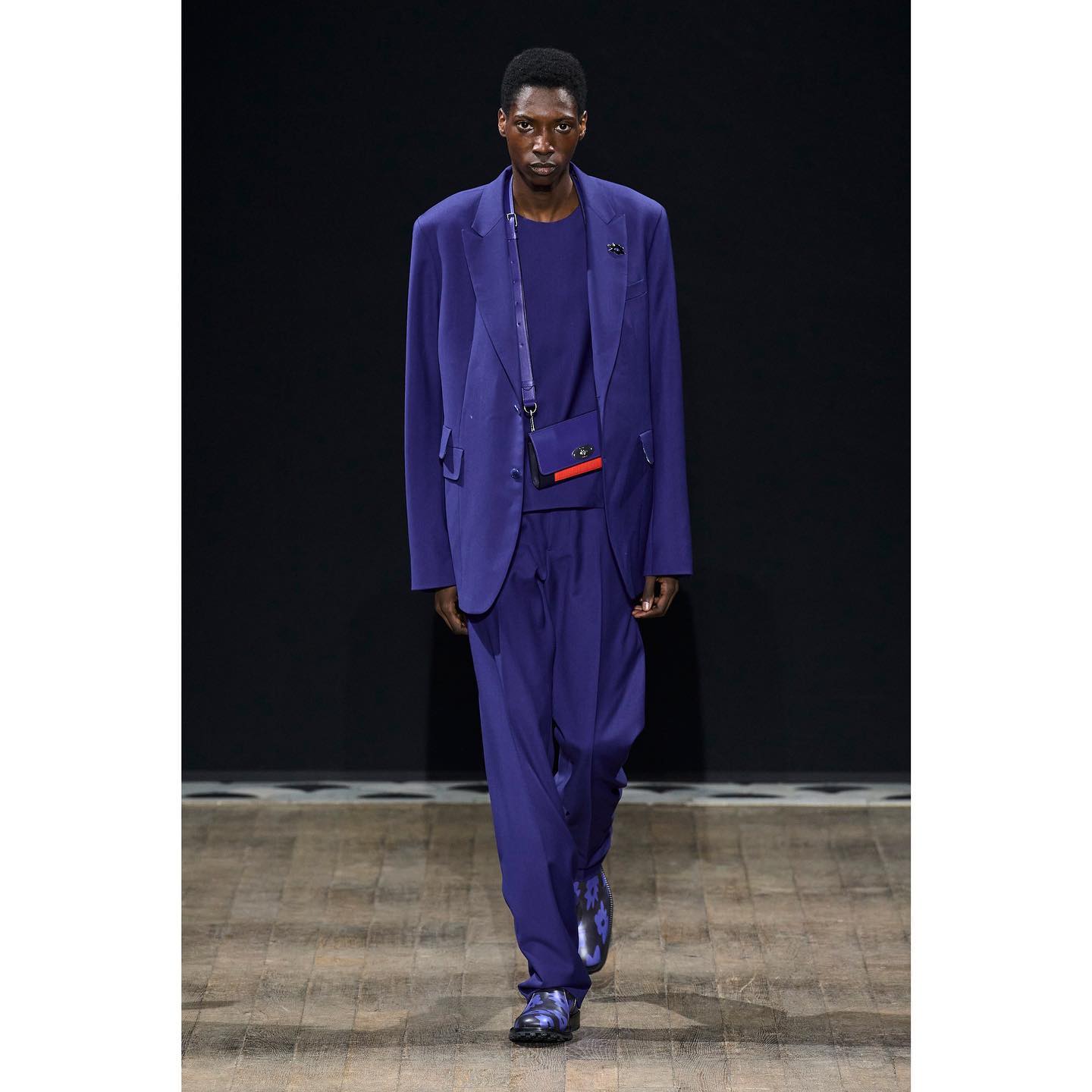 Sidy (@not.seed ) for Paul Smith FW23. Styling by Julian Ganio, casting by Ben Grimes.