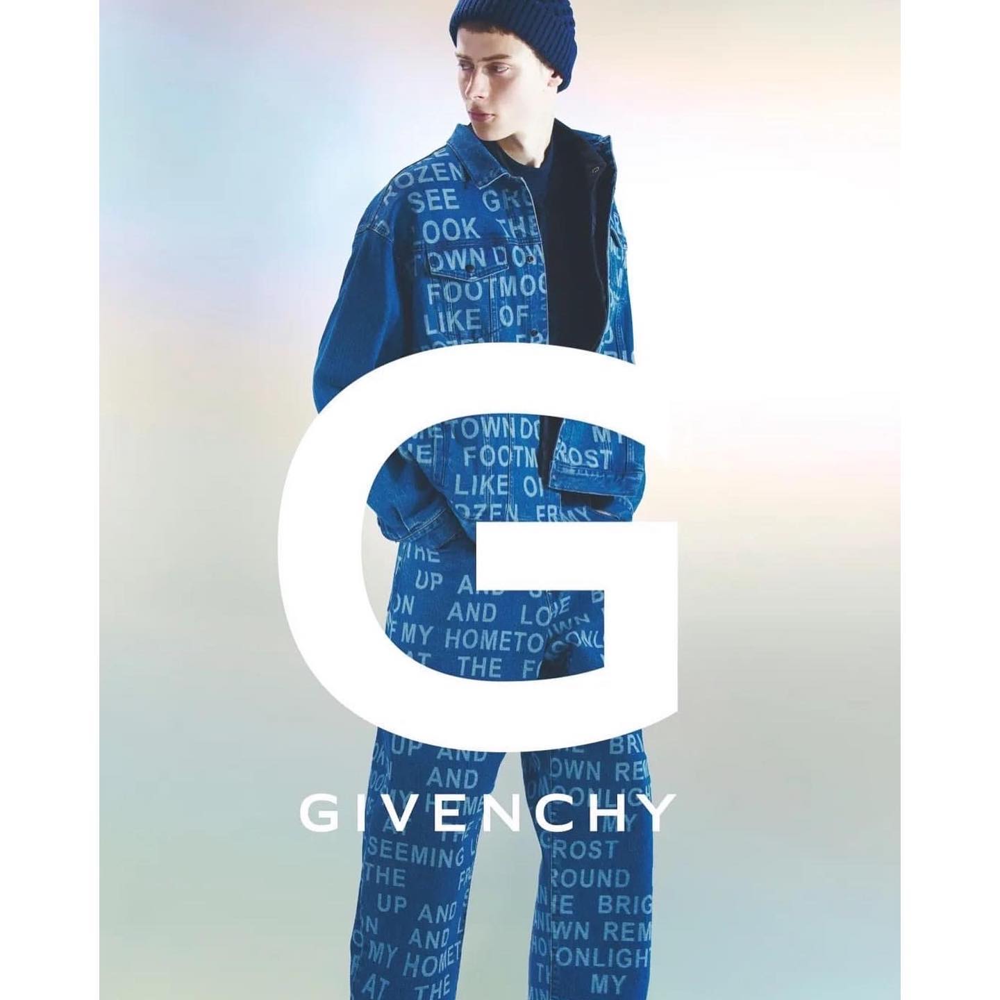 Callum (@callumheslop ) for G Givenchy FW22 Campaign. Photography by Thue Nørgaard, styling by Simon Gensowski, grooming by Richard Blandel.