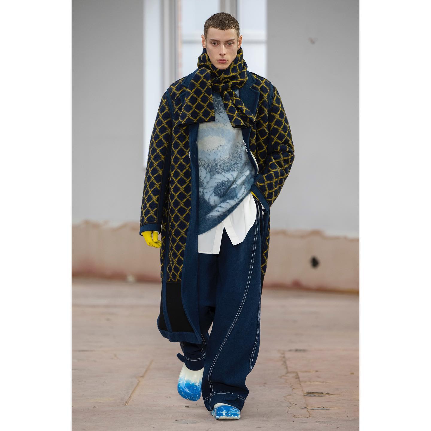 Callum (@callumheslop ), Gyu (@kg_hyun ), Zachary (@zacolive ) and Edwin (@_edwintay ) for Pronounce FW23. Styling by Ben Schofield, casting by Miro Raynov.