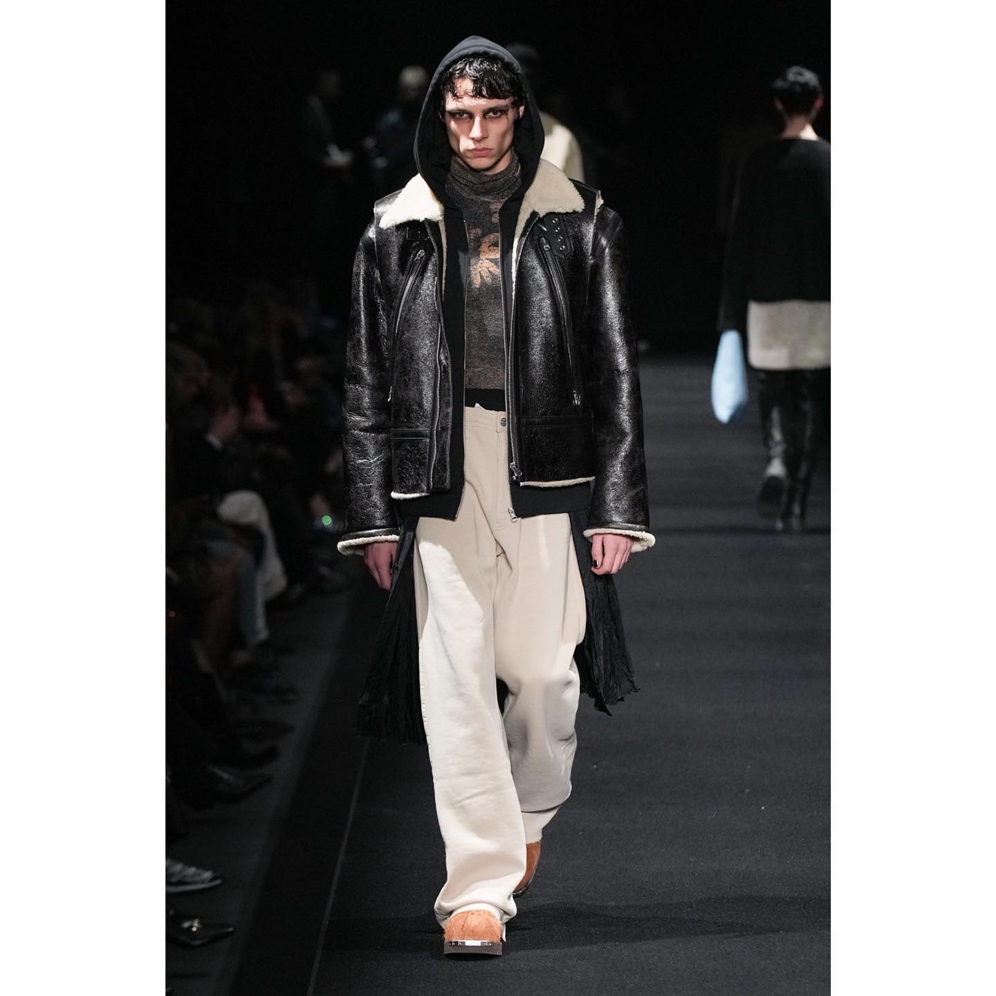 Erik J (@yung.terik ) for MM6 Maison Margiela FW23. Styling by Anna Pesonen, casting by Leila Azizi for suūn.